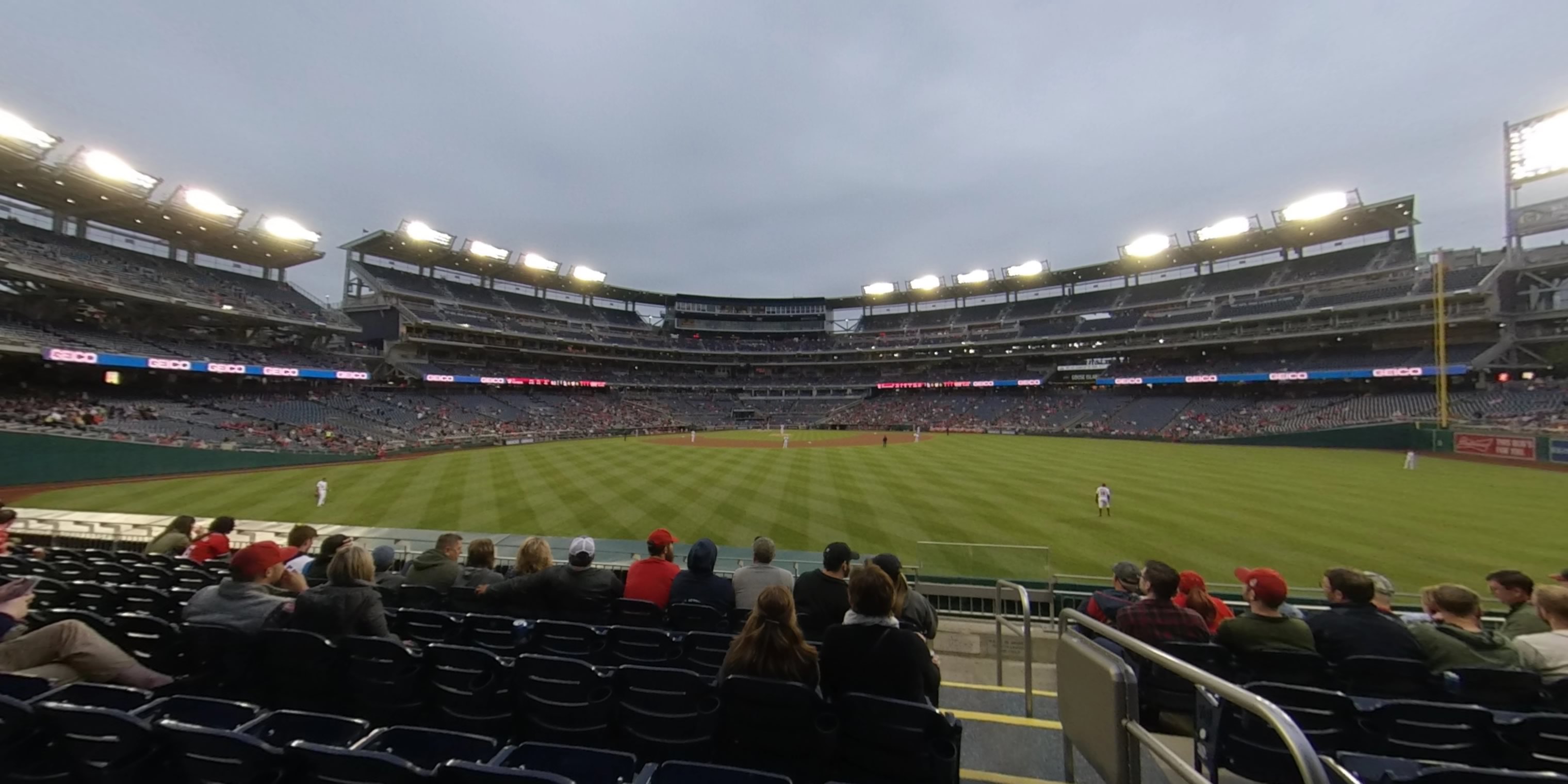 Washington Nationals Park Seating Chart With Seat Numbers