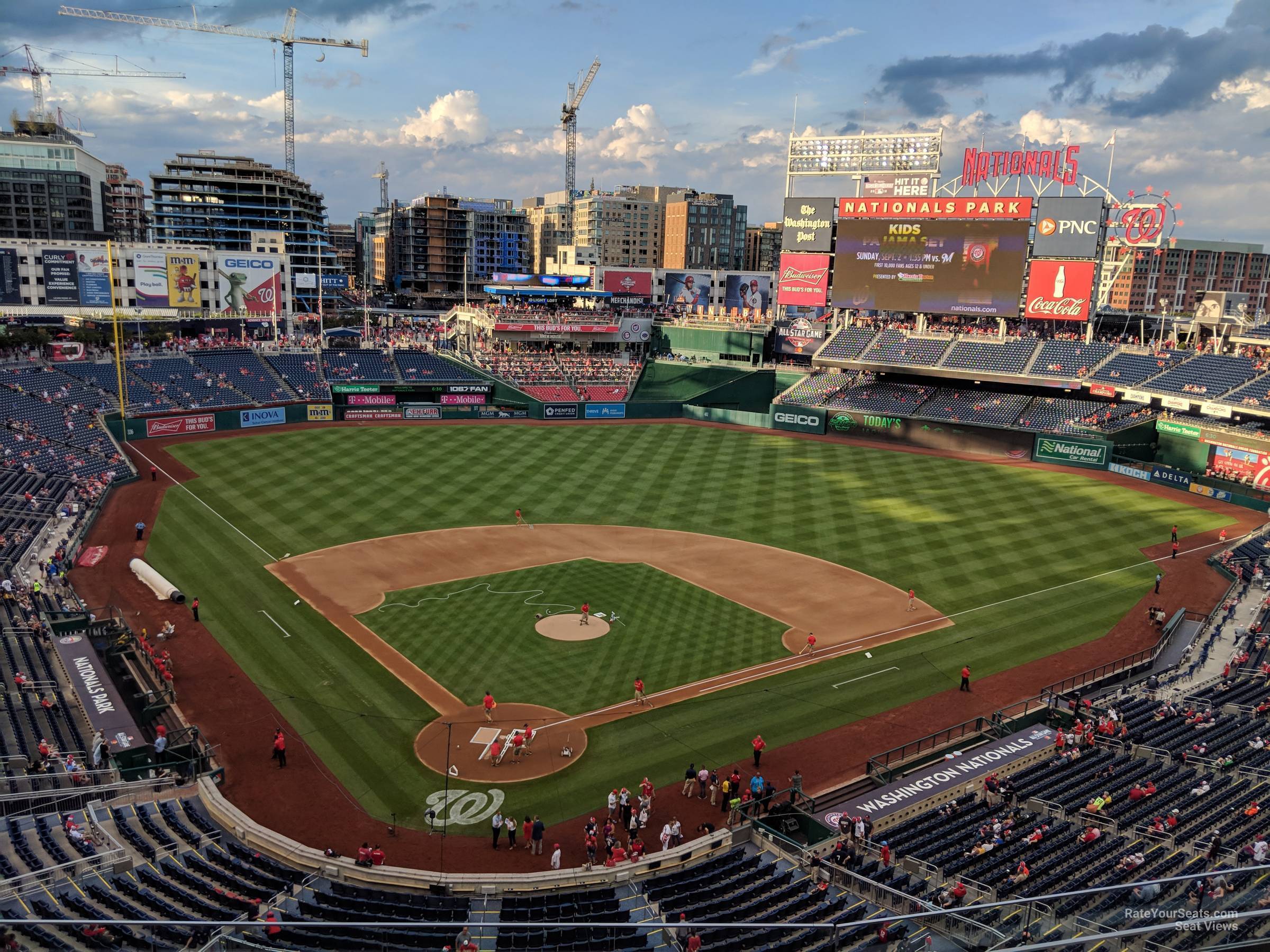 Nationals Park Section 215 - Washington Nationals - RateYourSeats.com