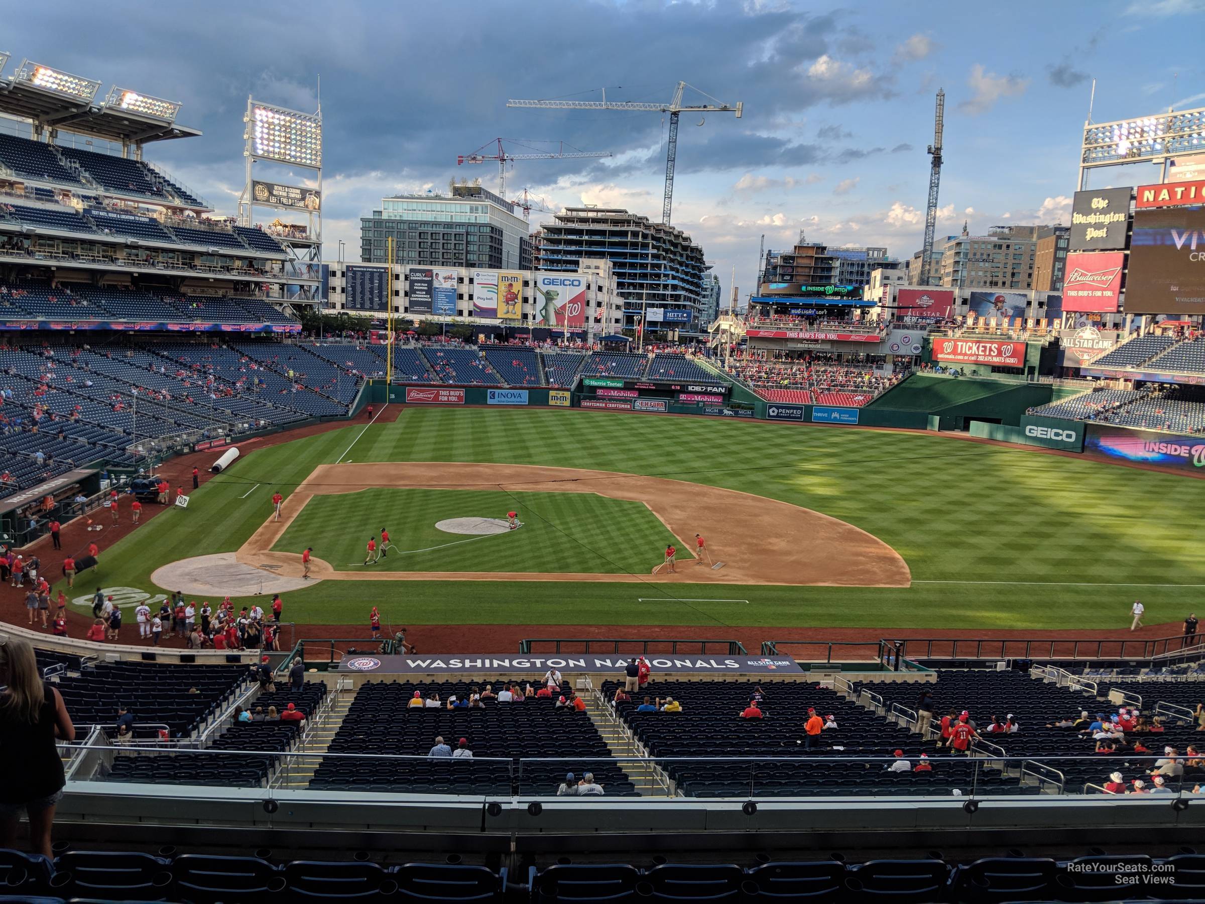 Nationals Park Section 218 - Washington Nationals - RateYourSeats.com