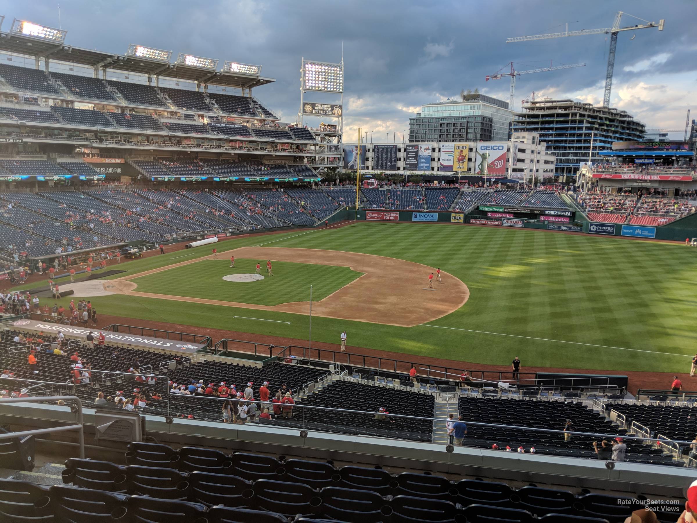 Section 221 at Nationals Park RateYourSeats