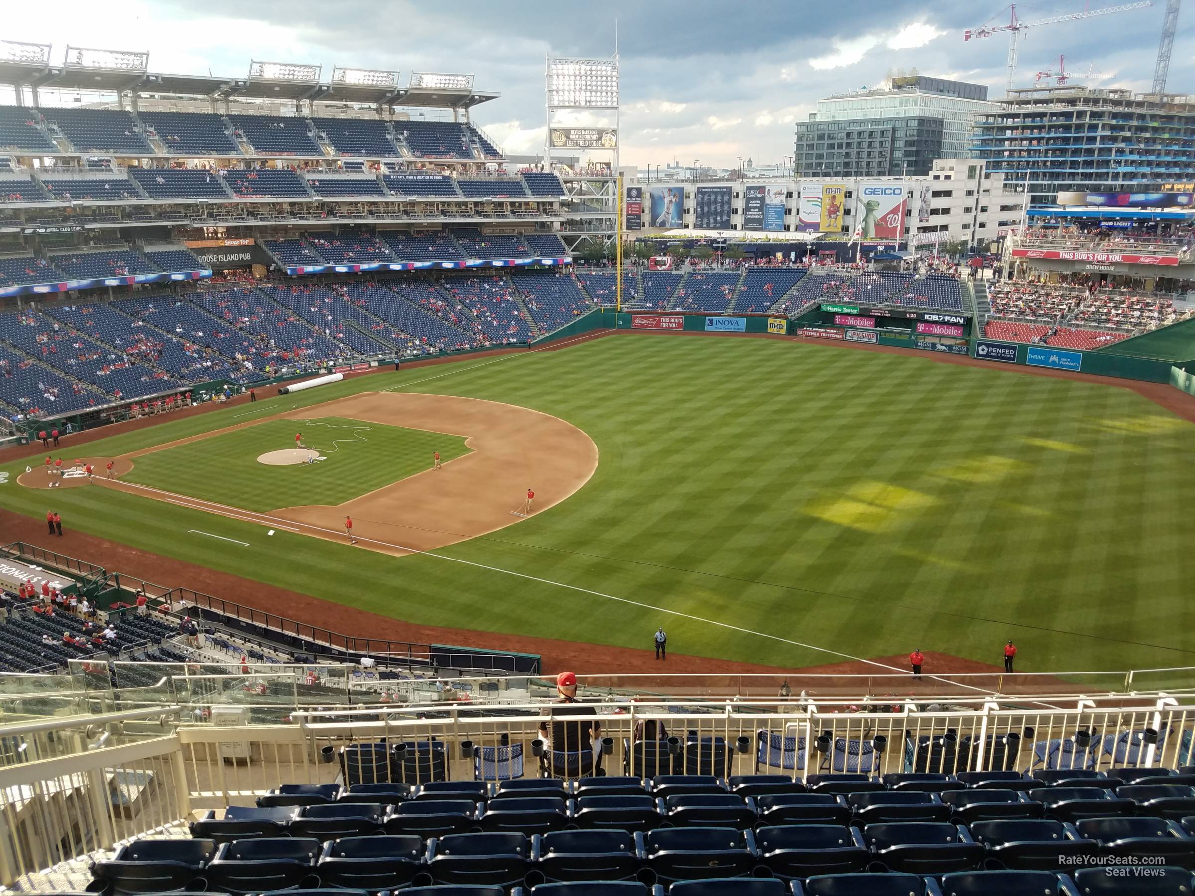 Nationals Park Section 222 - Washington Nationals - RateYourSeats.com