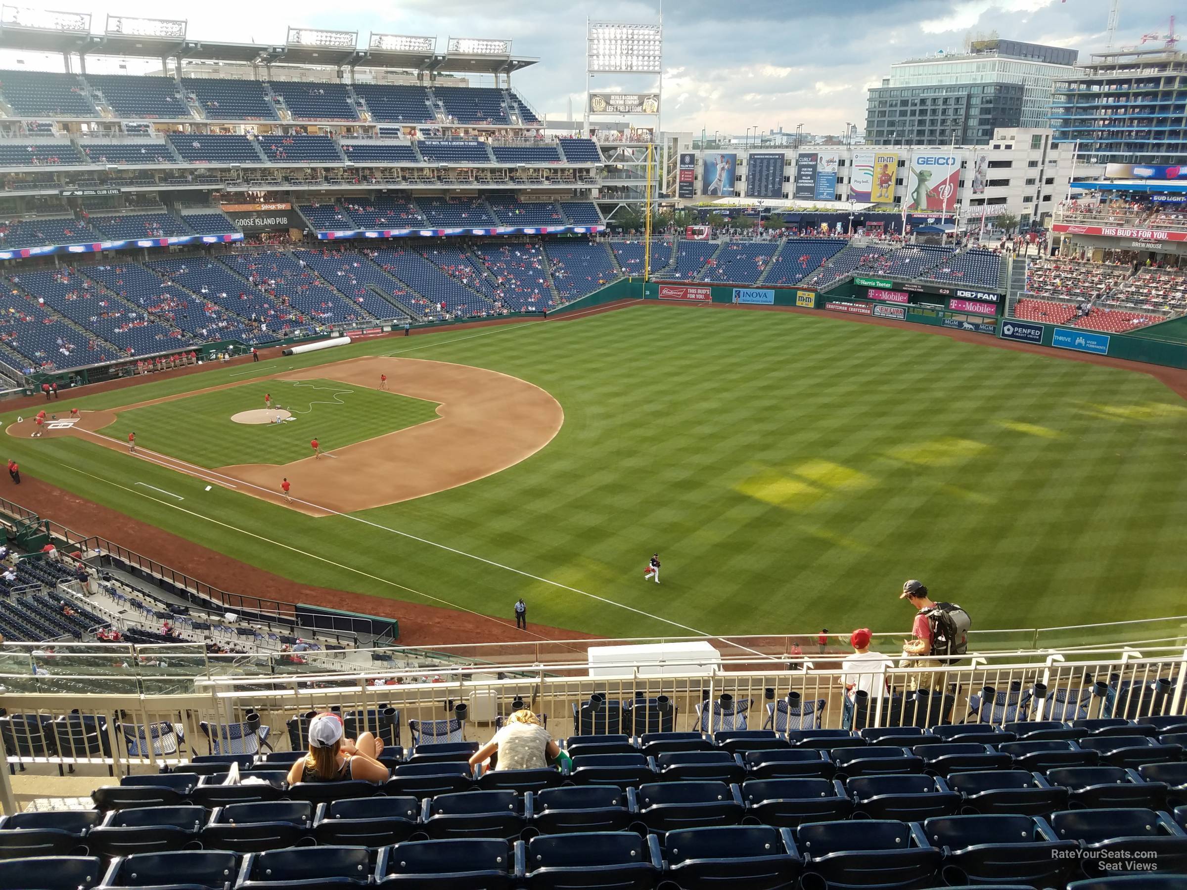 Interactive Nationals Park Seating Chart