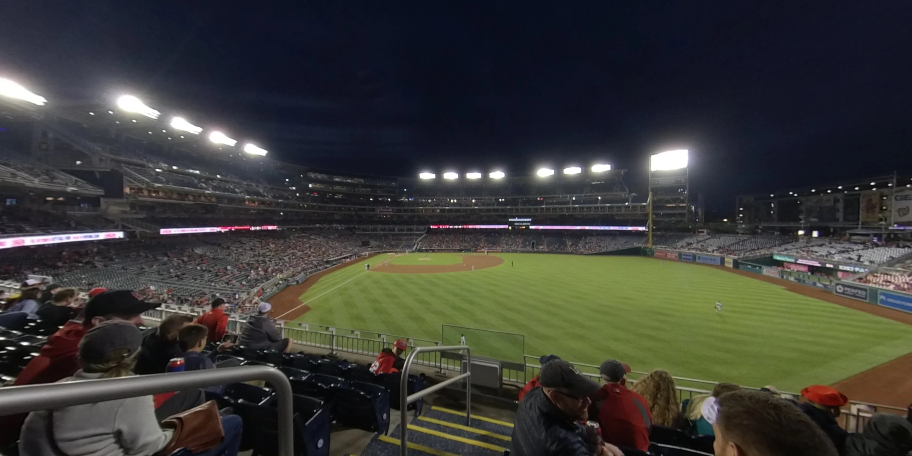 section 238 panoramic seat view  for baseball - nationals park