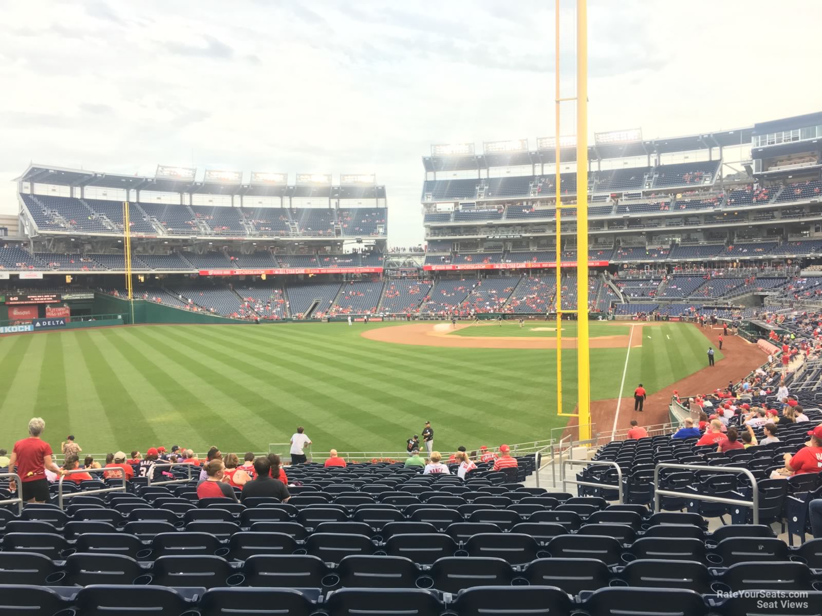 Nationals Park Section 106 - Washington Nationals - RateYourSeats.com