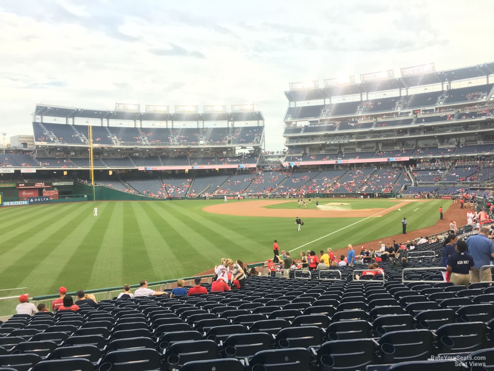 Washington Nationals Stadium Chart