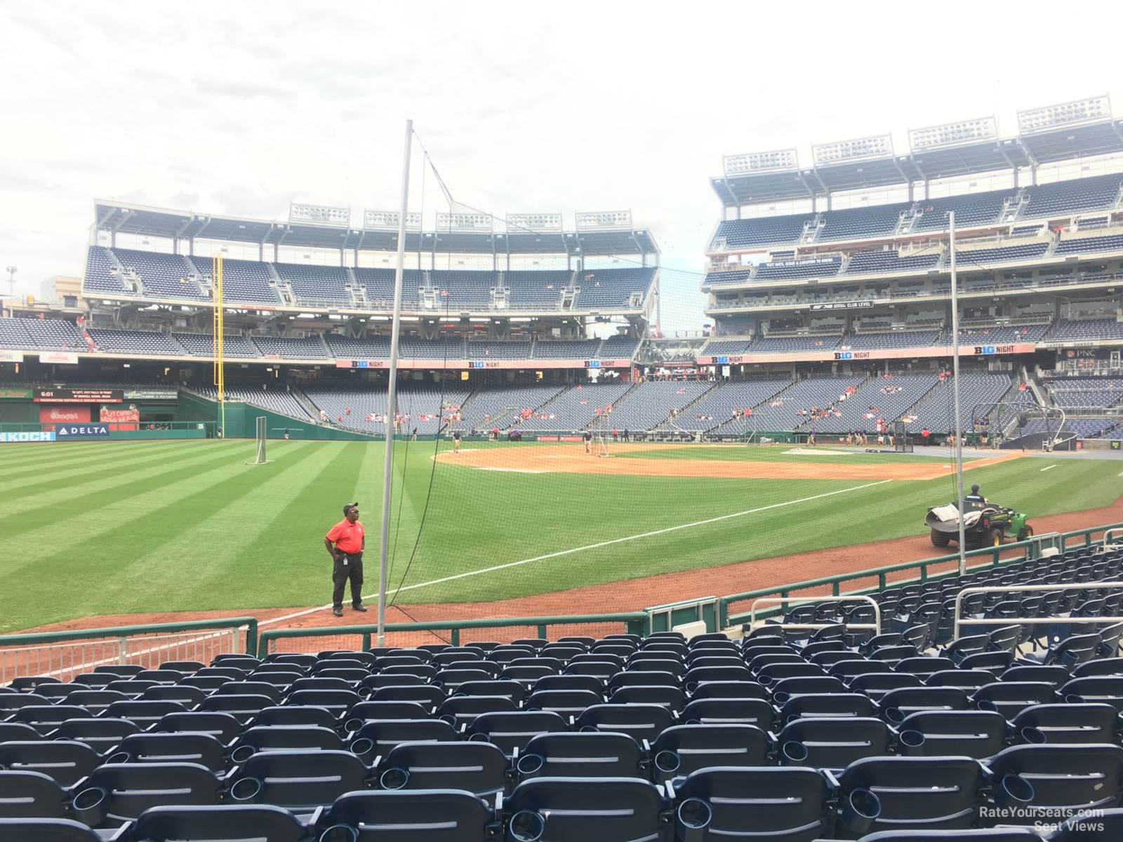 Interactive Nationals Park Seating Chart With Rows And Seat Numbers