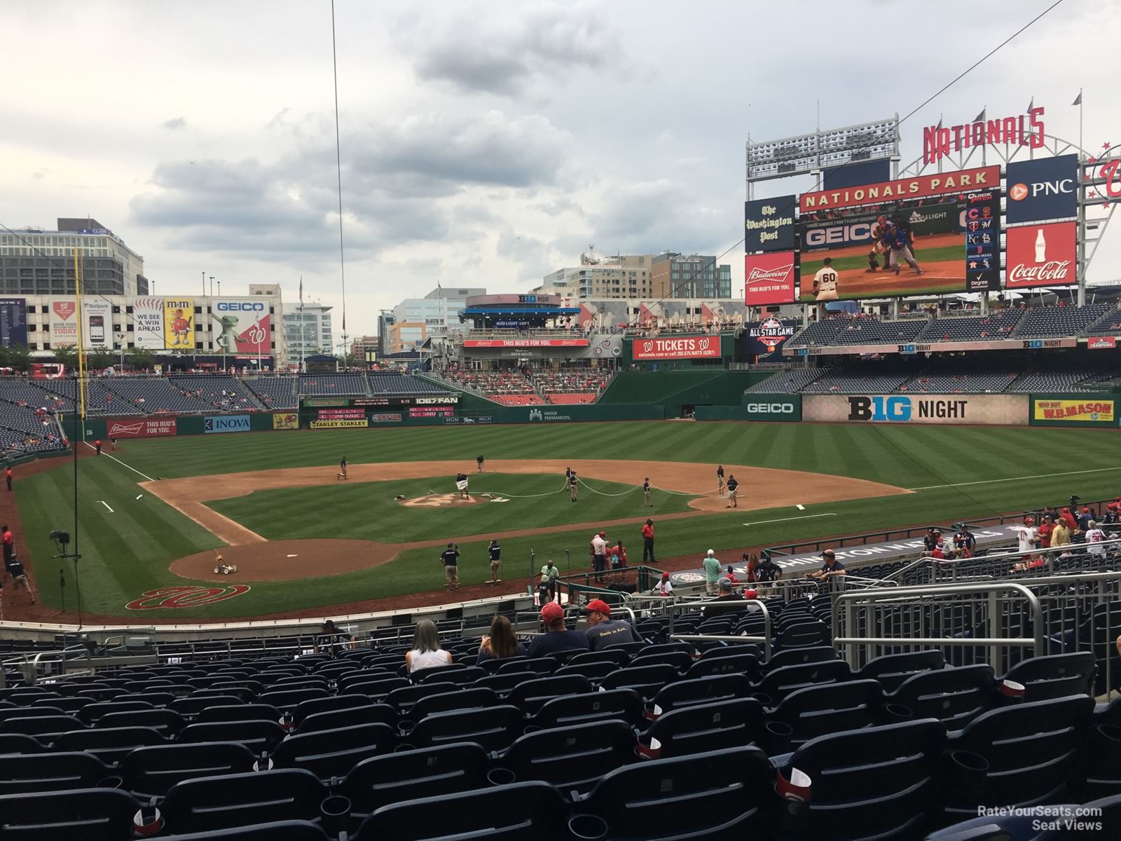 Section 125 at Nationals Park - RateYourSeats.com