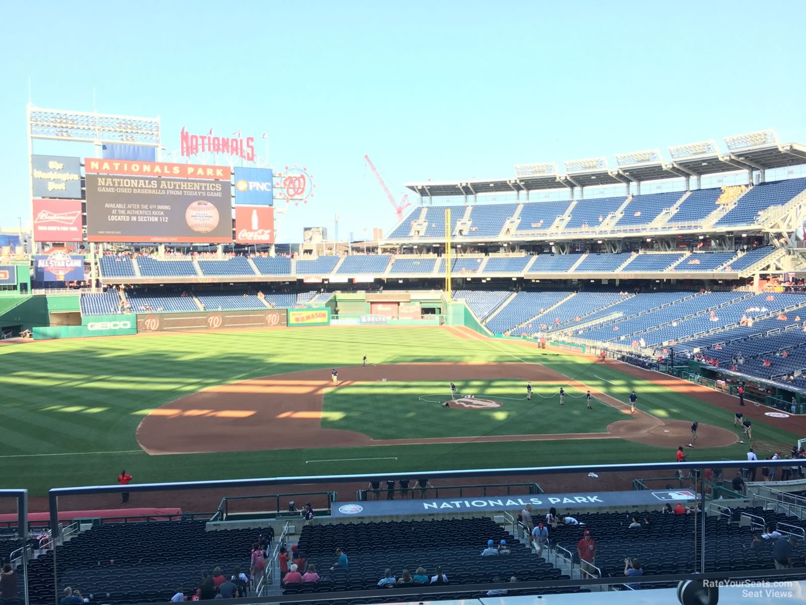 Section 208 at Nationals Park RateYourSeats