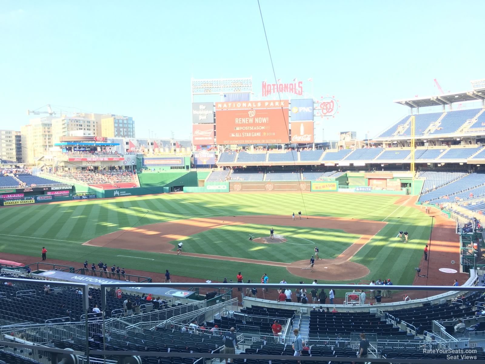 Section 211 at Nationals Park RateYourSeats