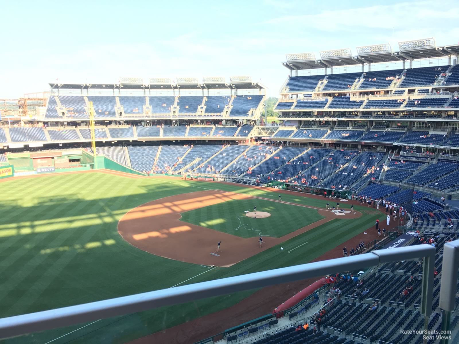 section 304, row a seat view  for baseball - nationals park