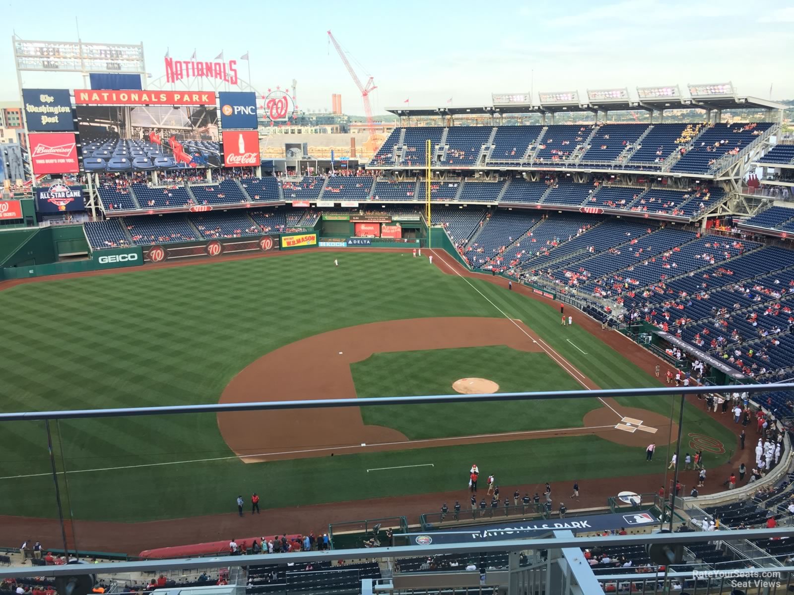 Section 407 At Nationals Park - Washington Nationals - RateYourSeats.com