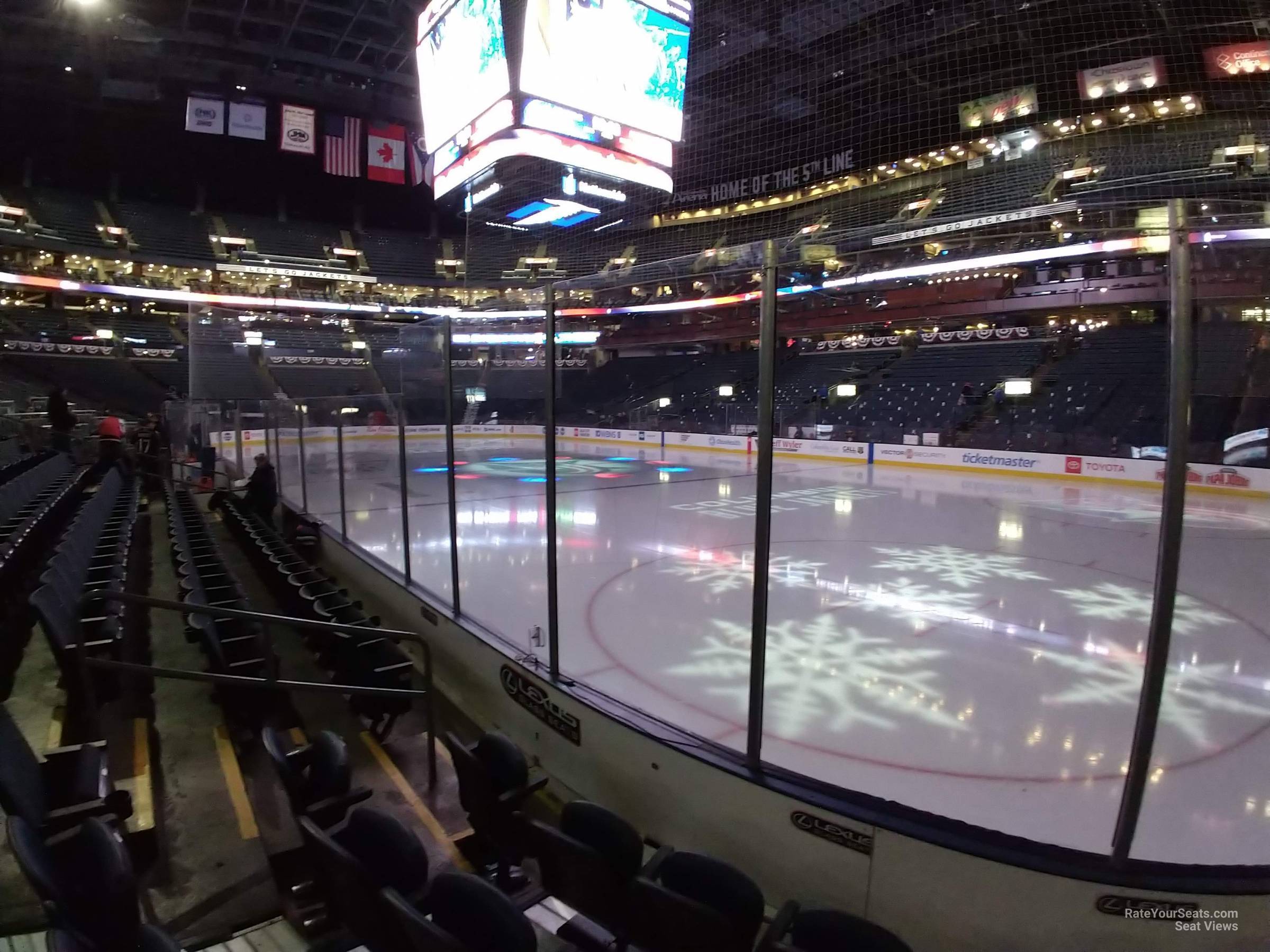 Nationwide Arena Section 101 Columbus Blue Jackets