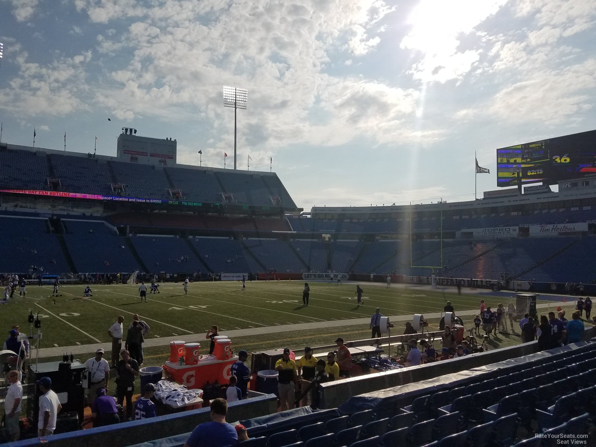 Highmark Stadium, section 112, row 26, home of Buffalo Bills, page 1