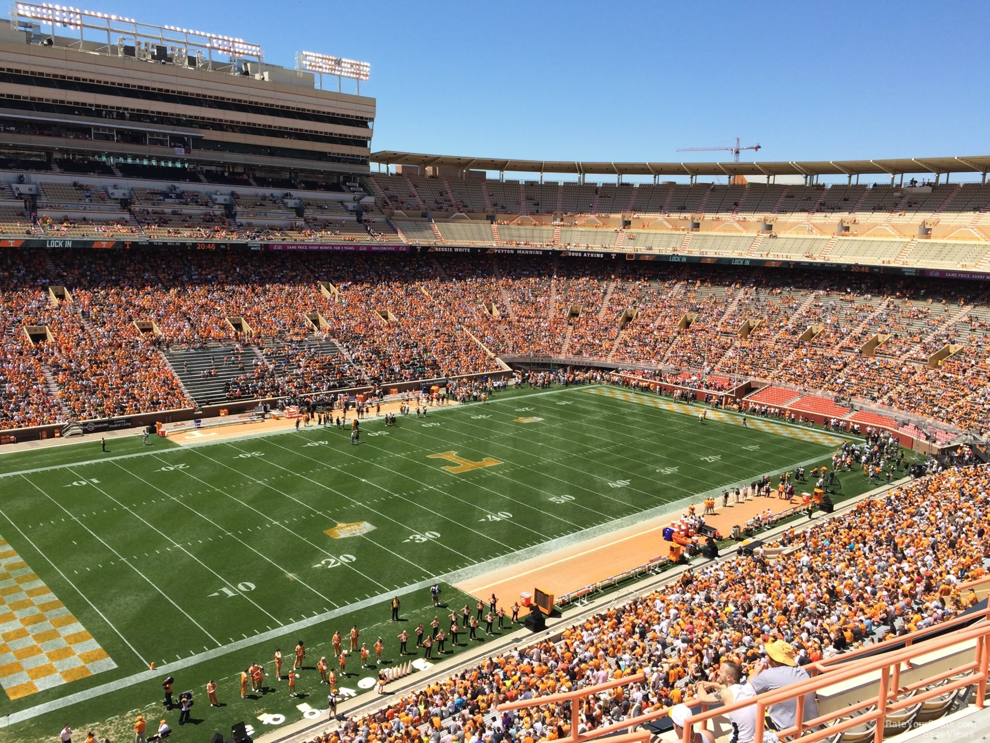 Neyland Stadium Section GG - RateYourSeats.com