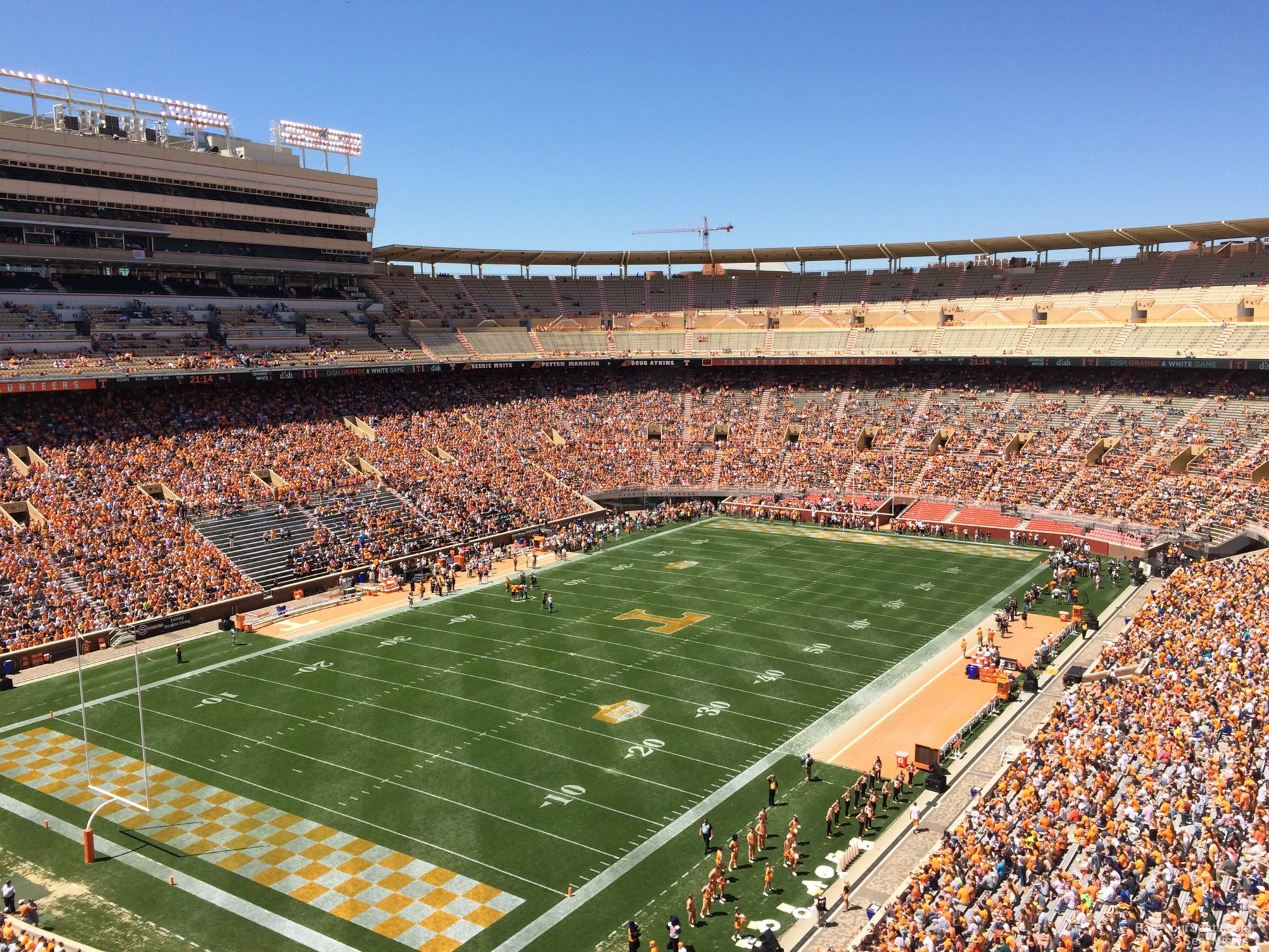 Tennessee Volunteers Football Stadium Seating Chart