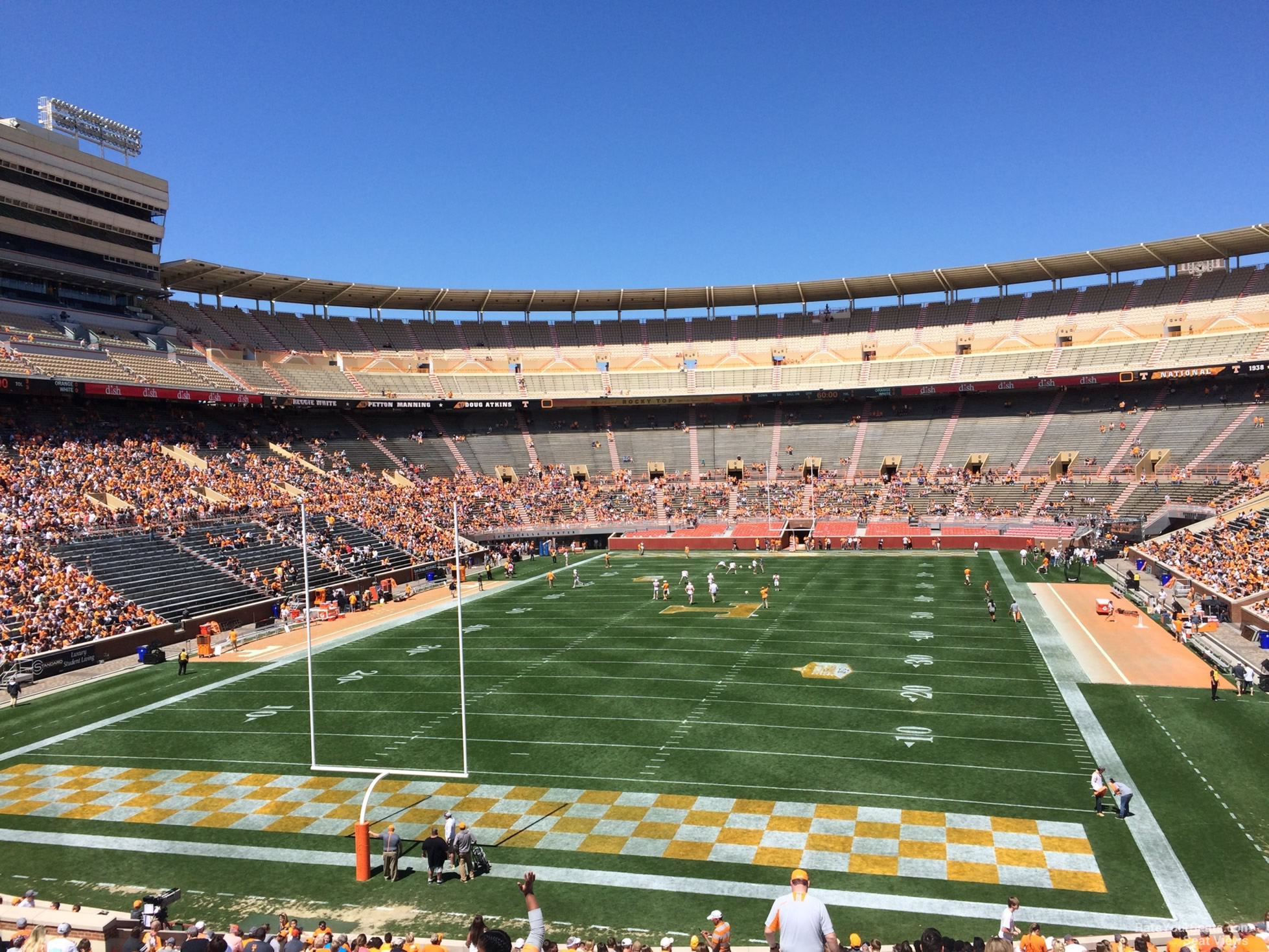 Neyland Stadium Seating Chart With Rows And Seat Numbers