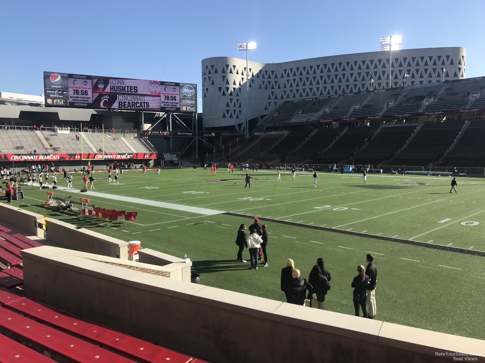Nippert Stadium Seating Chart With Rows