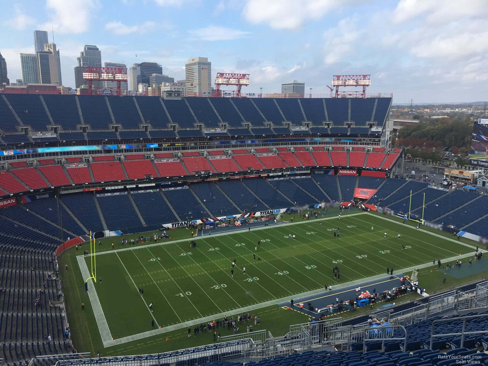 Tennessee Titans Stadium Seating Chart View
