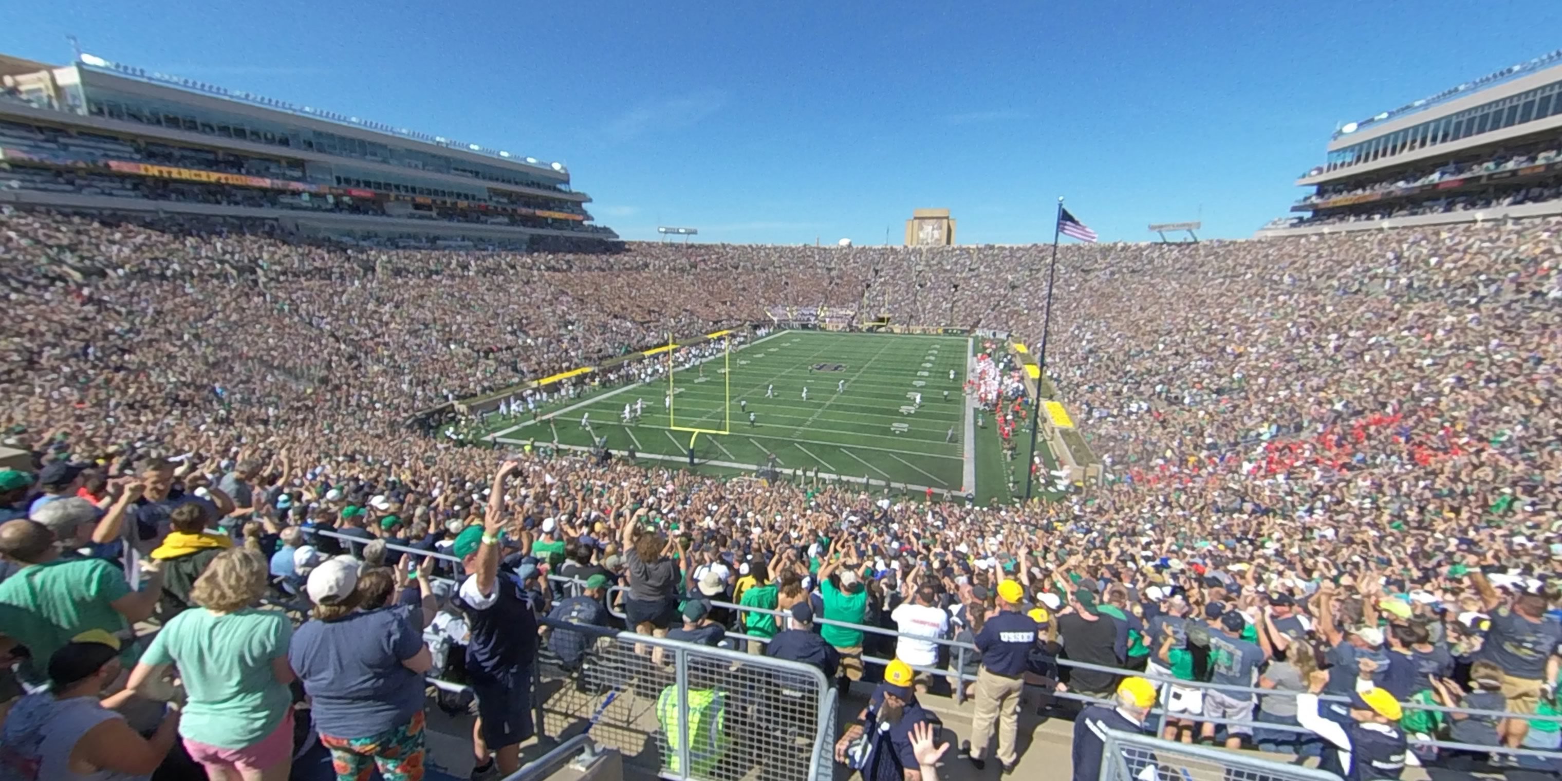 Notre Dame Football Stadium Interactive Seating Chart Two Birds Home