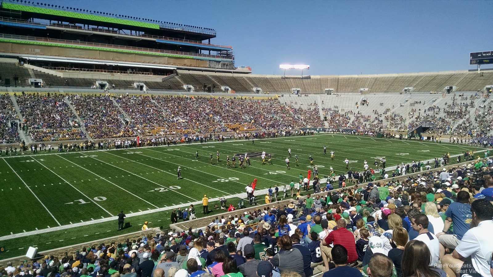 Section 13 at Notre Dame Stadium - RateYourSeats.com