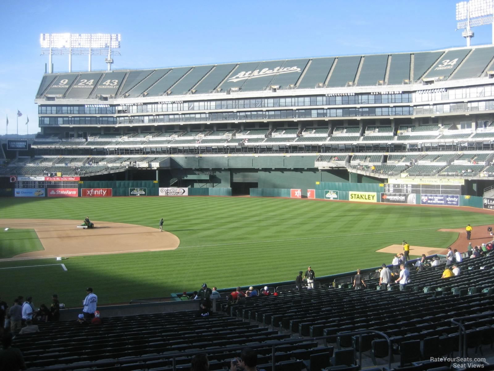 RingCentral Coliseum Section 112 - Oakland Athletics - RateYourSeats.com