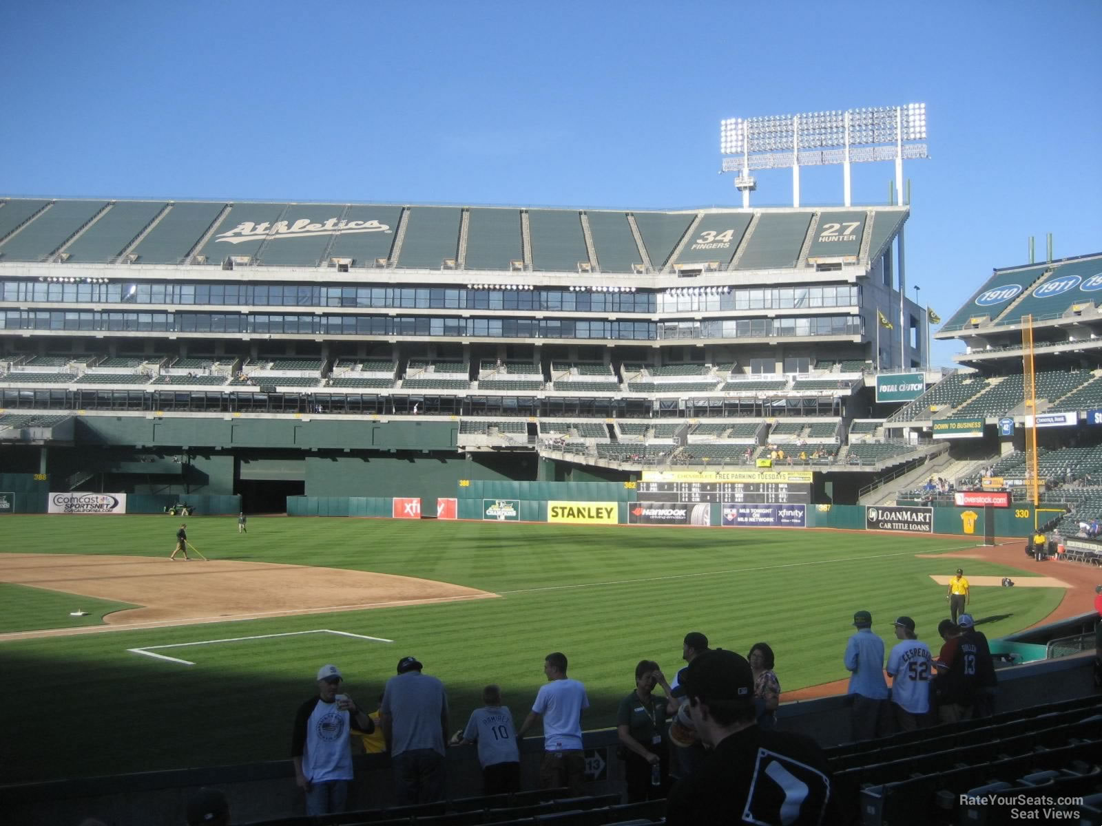 Section 114 at RingCentral Coliseum - RateYourSeats.com