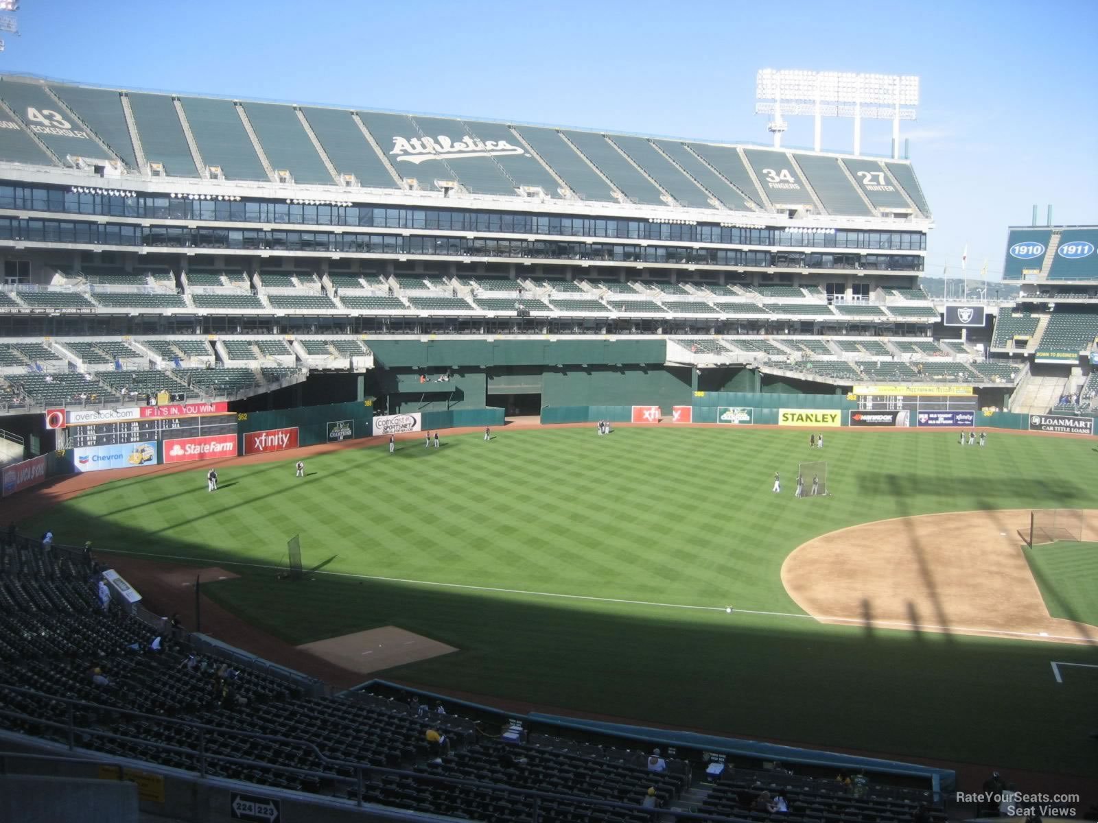 Ringcentral Coliseum Section 223 - Oakland Athletics - Rateyourseats.com