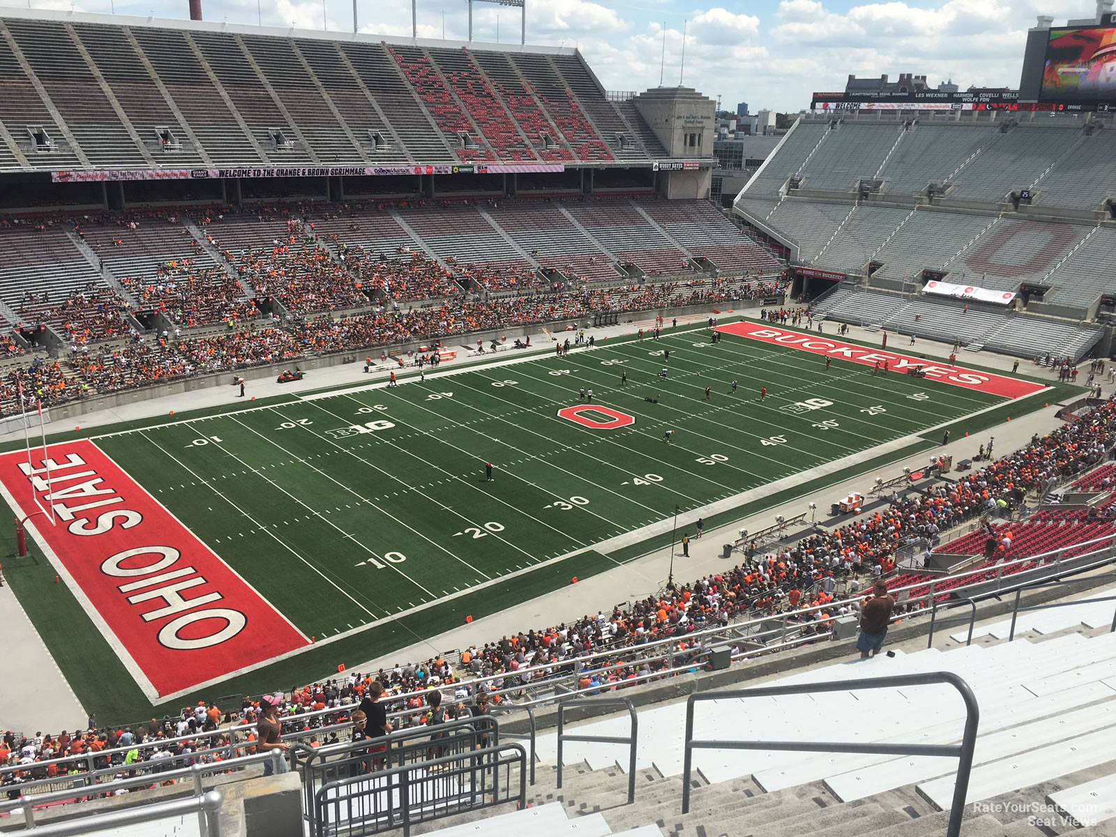 Ohio State Football Stadium Virtual Seating Chart Two Birds Home