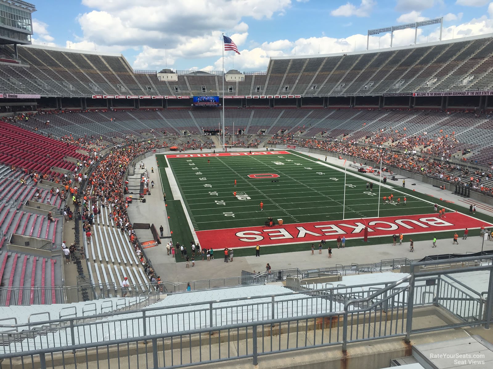 Ohio State Football Seating Chart View