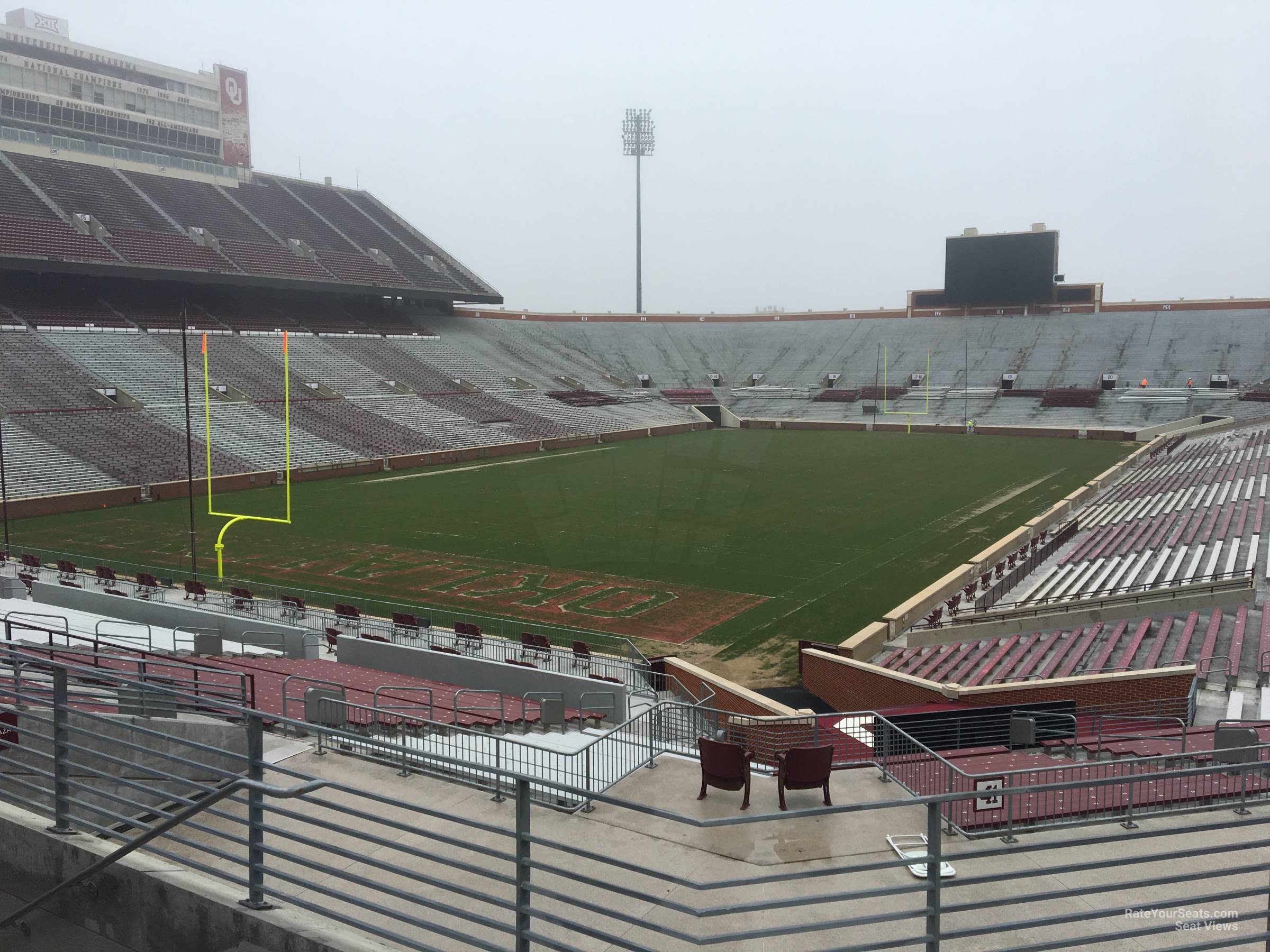 Oklahoma Memorial Stadium Section 40 - RateYourSeats.com