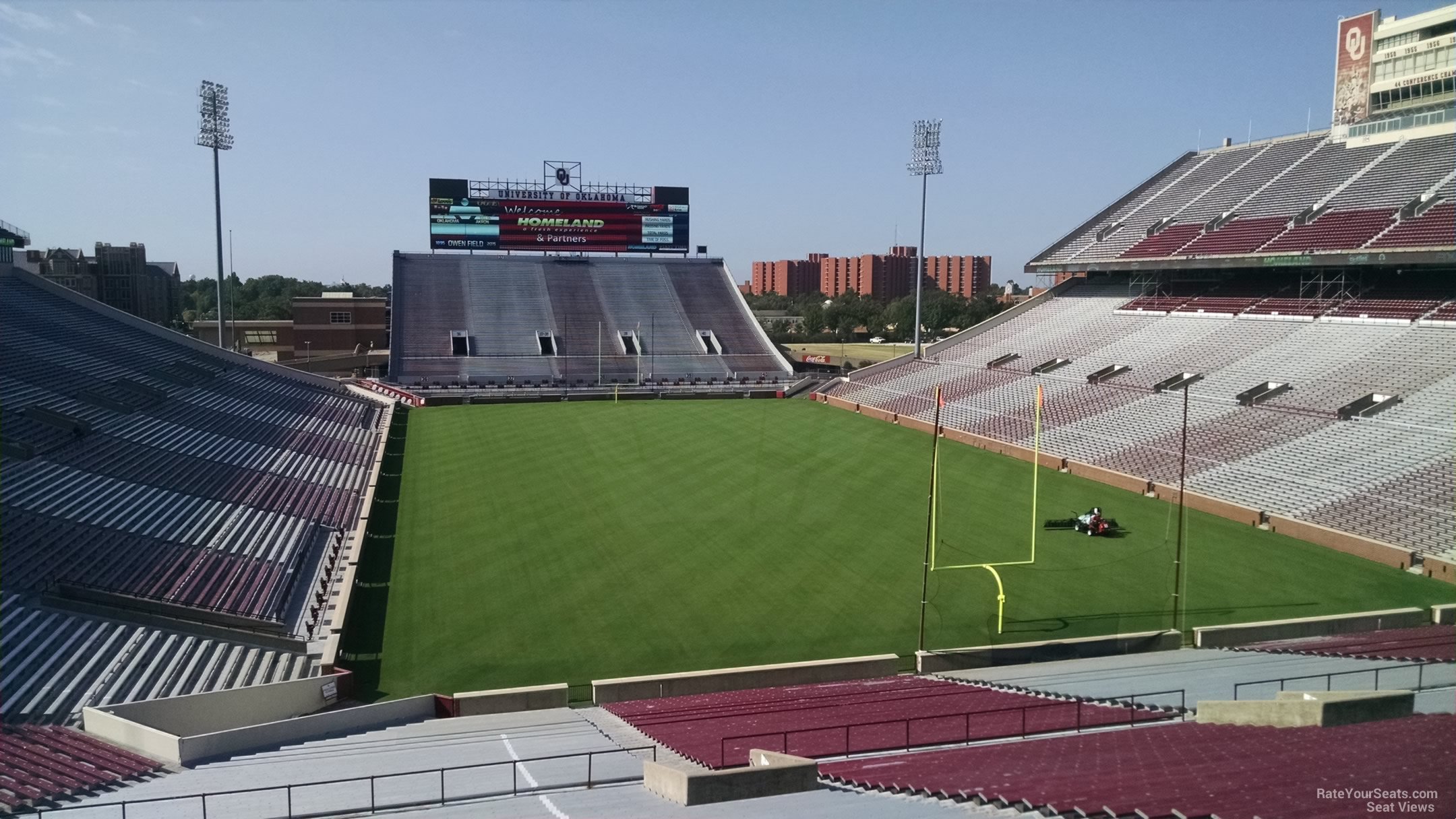 Oklahoma Memorial Stadium Section 20 - RateYourSeats.com