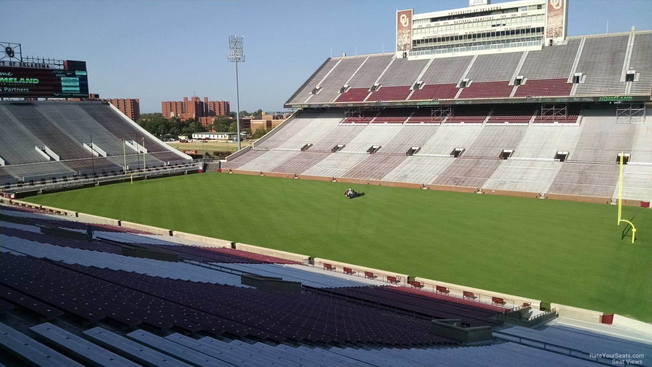 Oklahoma Memorial Stadium Section 26 - RateYourSeats.com