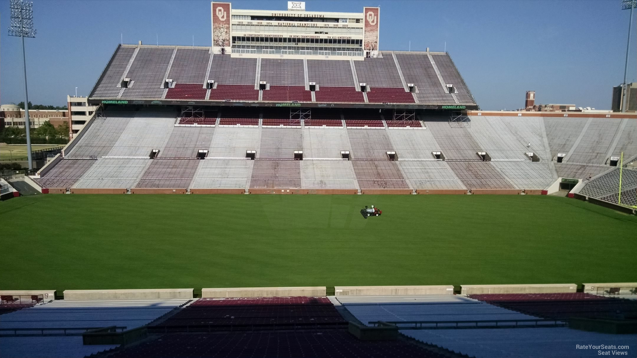 Section 31 At Oklahoma Memorial Stadium - RateYourSeats.com