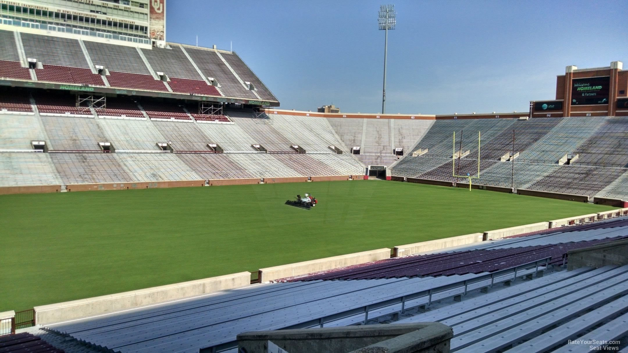 Oklahoma Memorial Stadium Section 33 - RateYourSeats.com