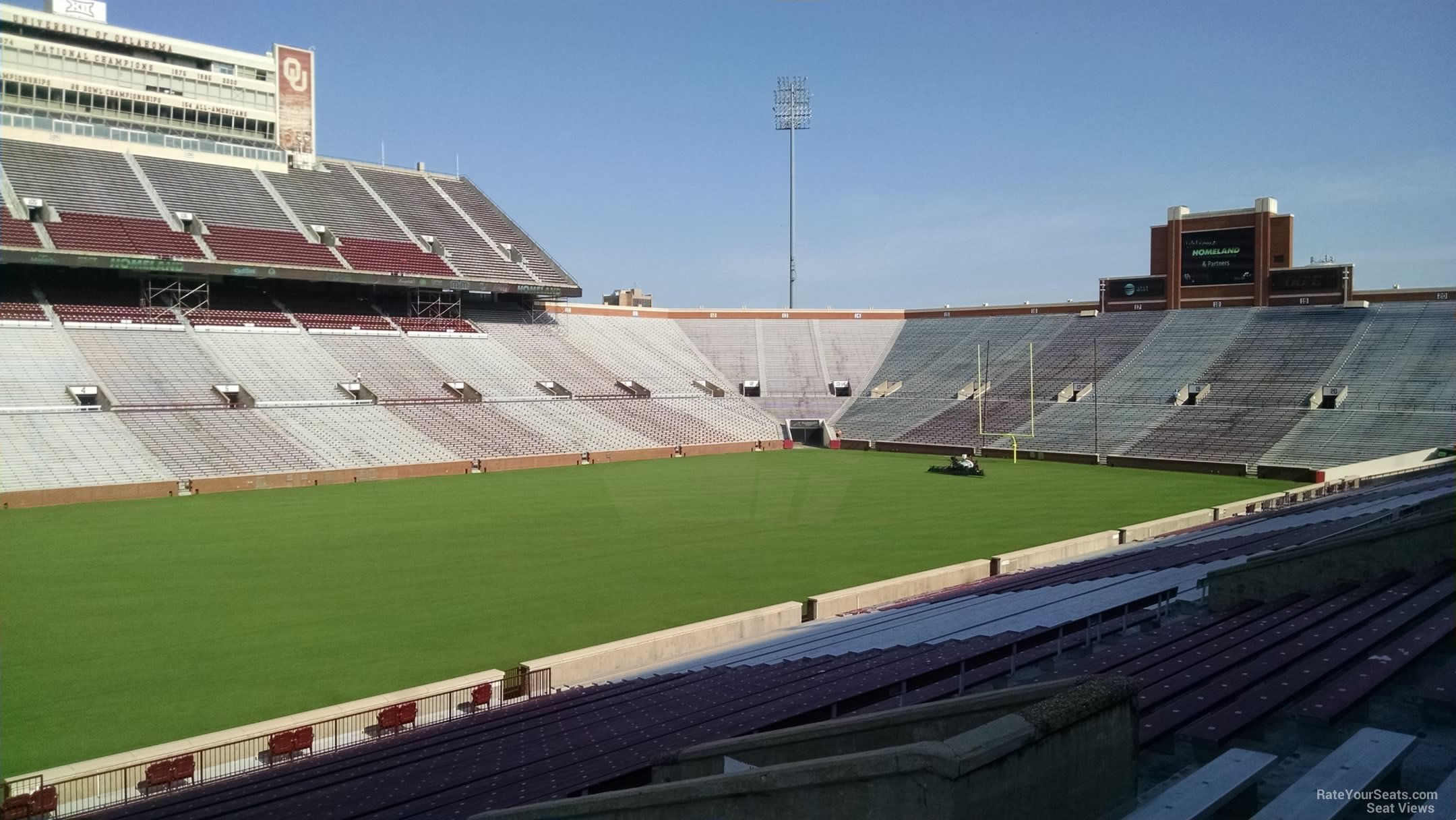 Oklahoma Memorial Stadium Section 34 - RateYourSeats.com