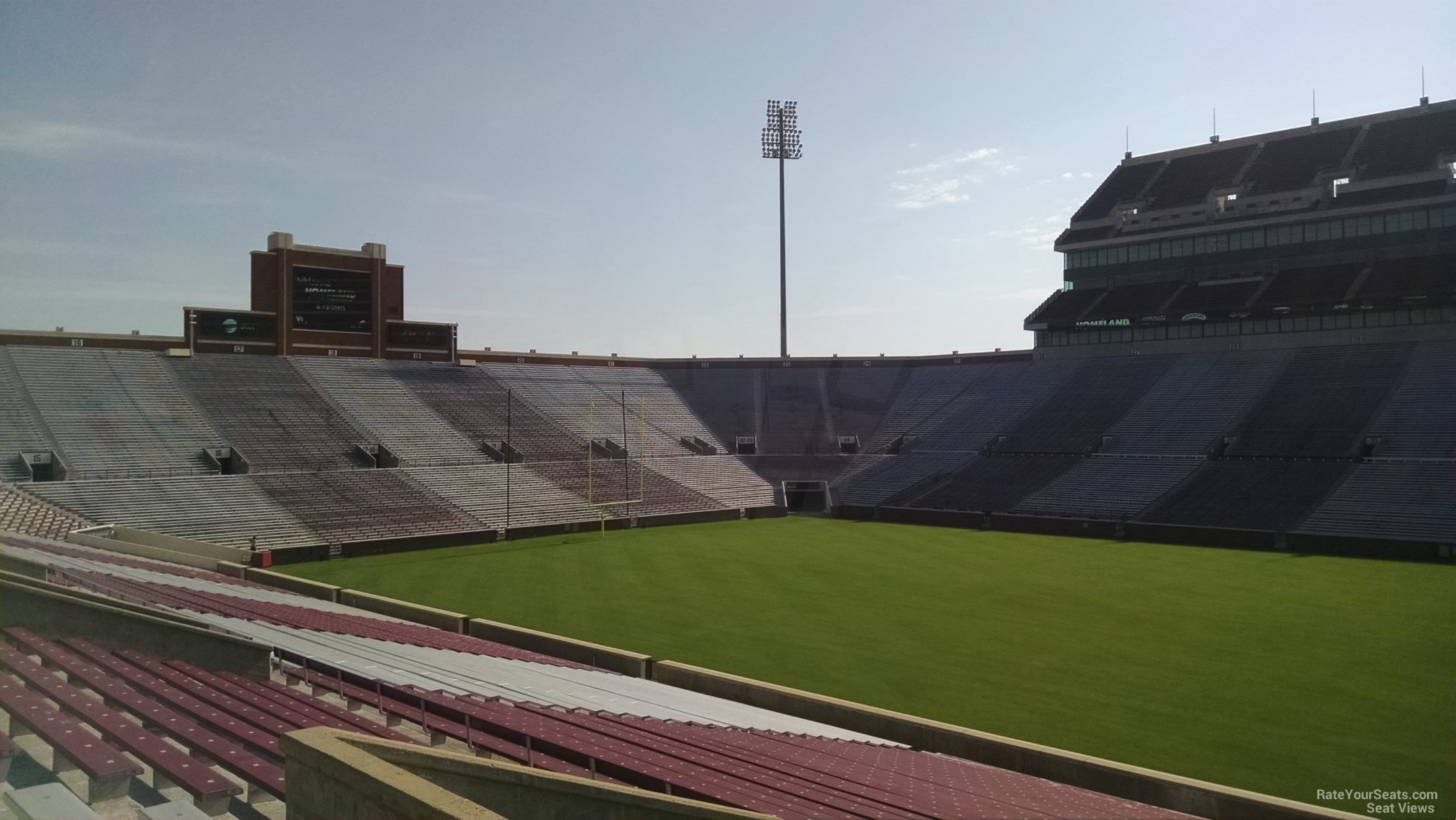 Oklahoma Memorial Stadium Section 4 - RateYourSeats.com