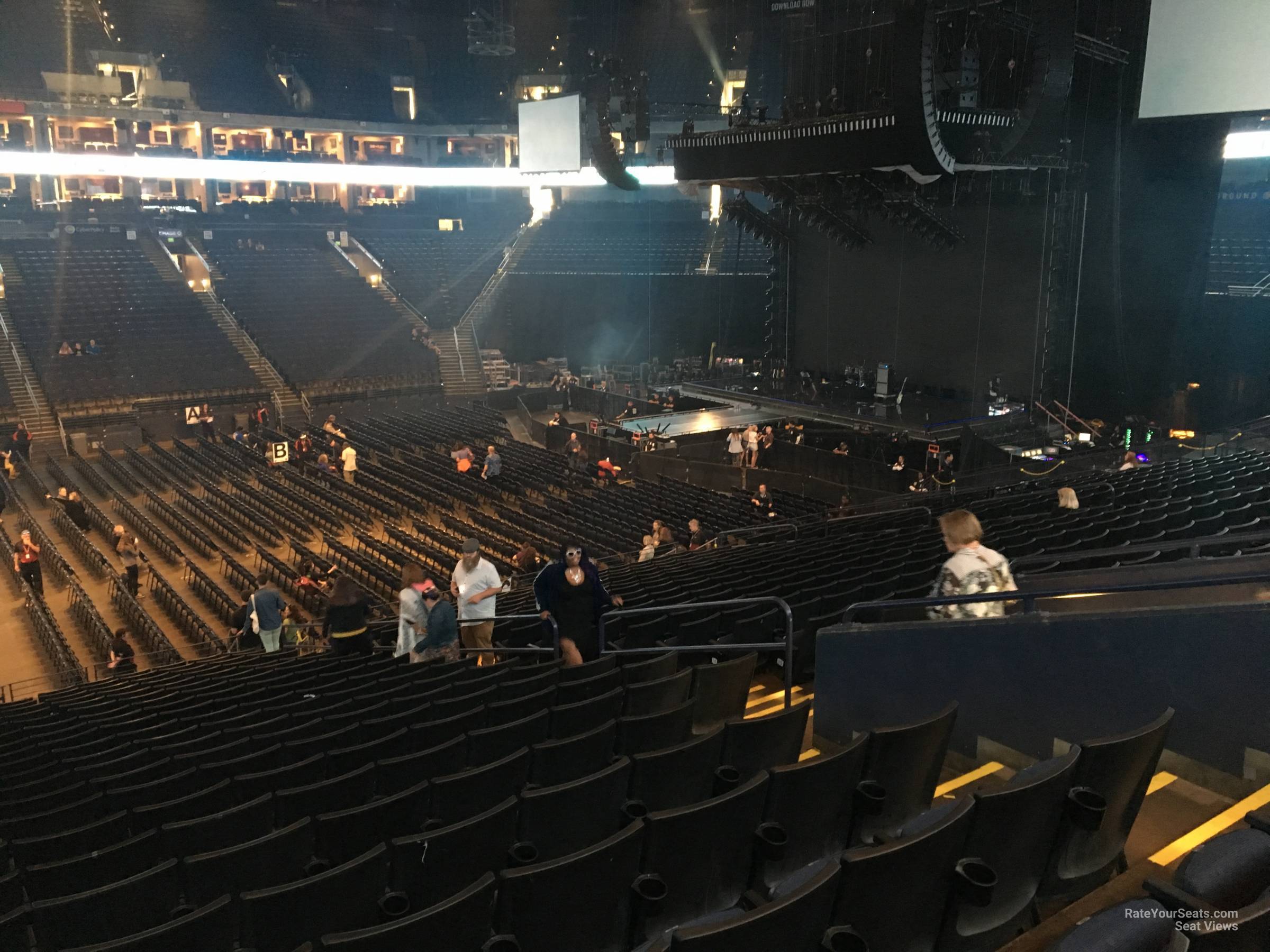Oakland Arena Section 101