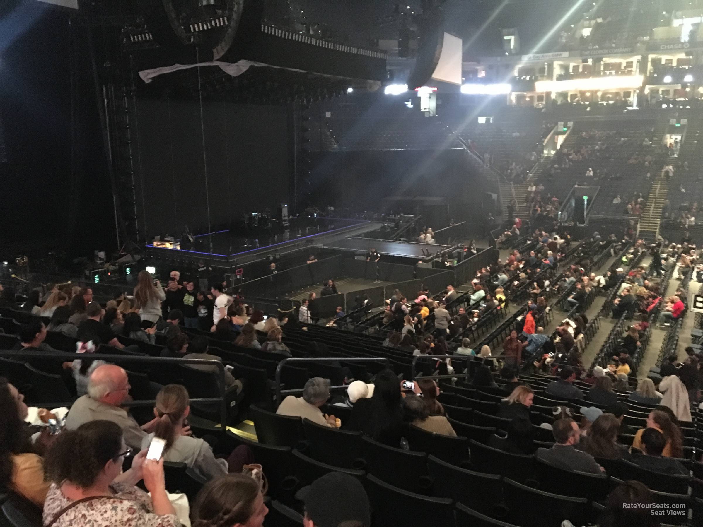 Oakland Arena Section 115 - RateYourSeats.com