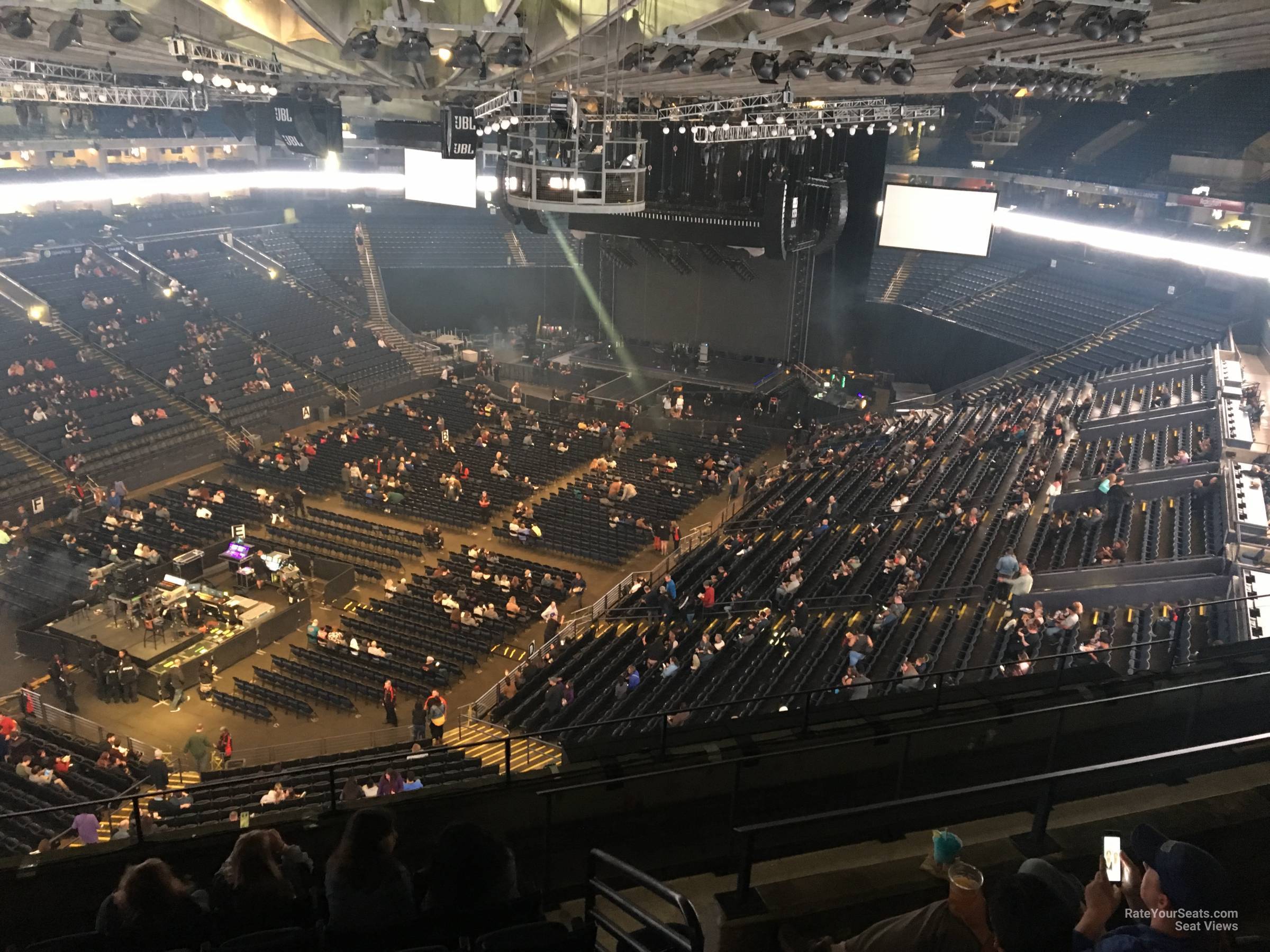 Oakland Arena Section 205 - RateYourSeats.com