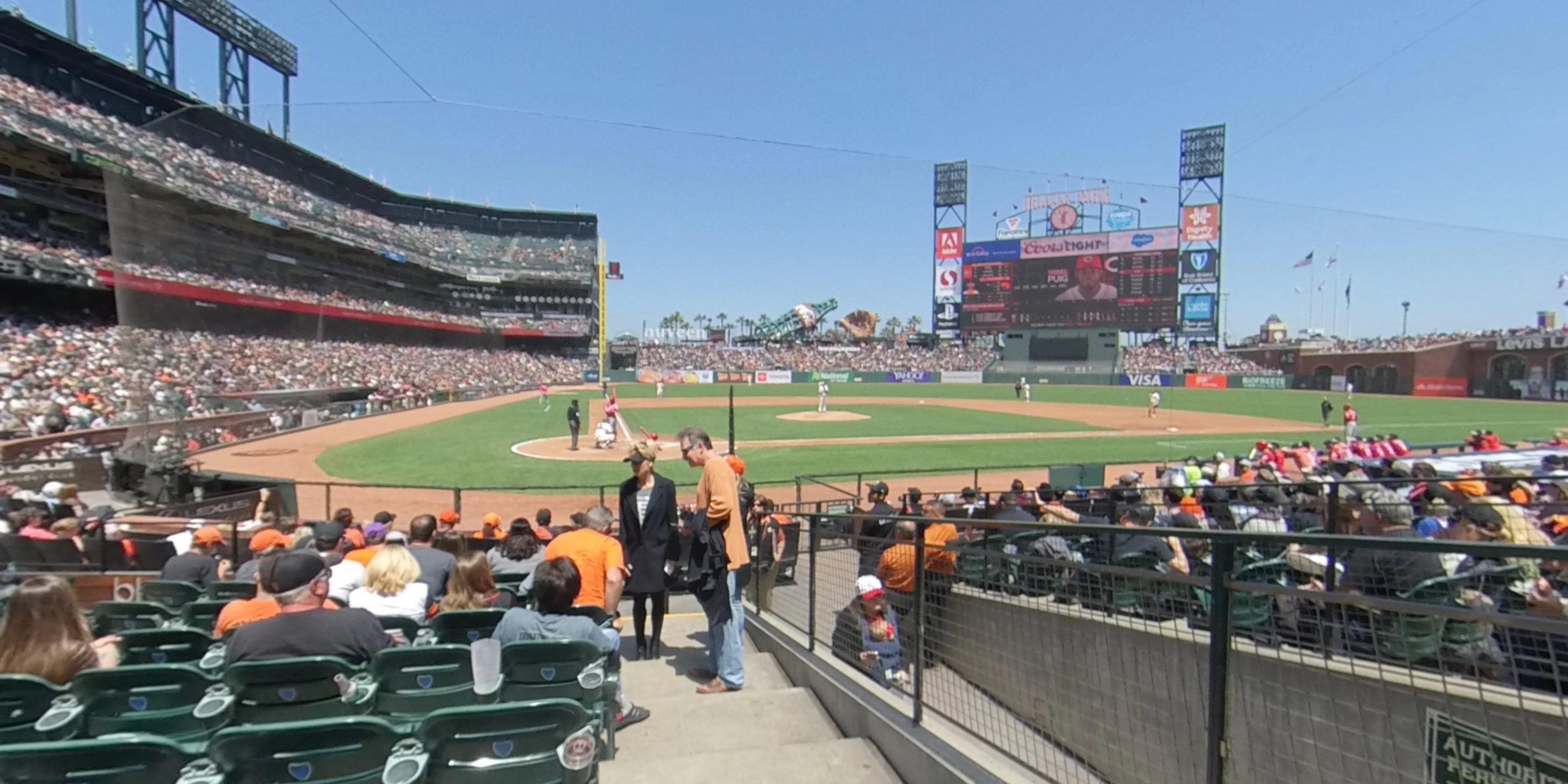 Section 112 at Oracle Park 