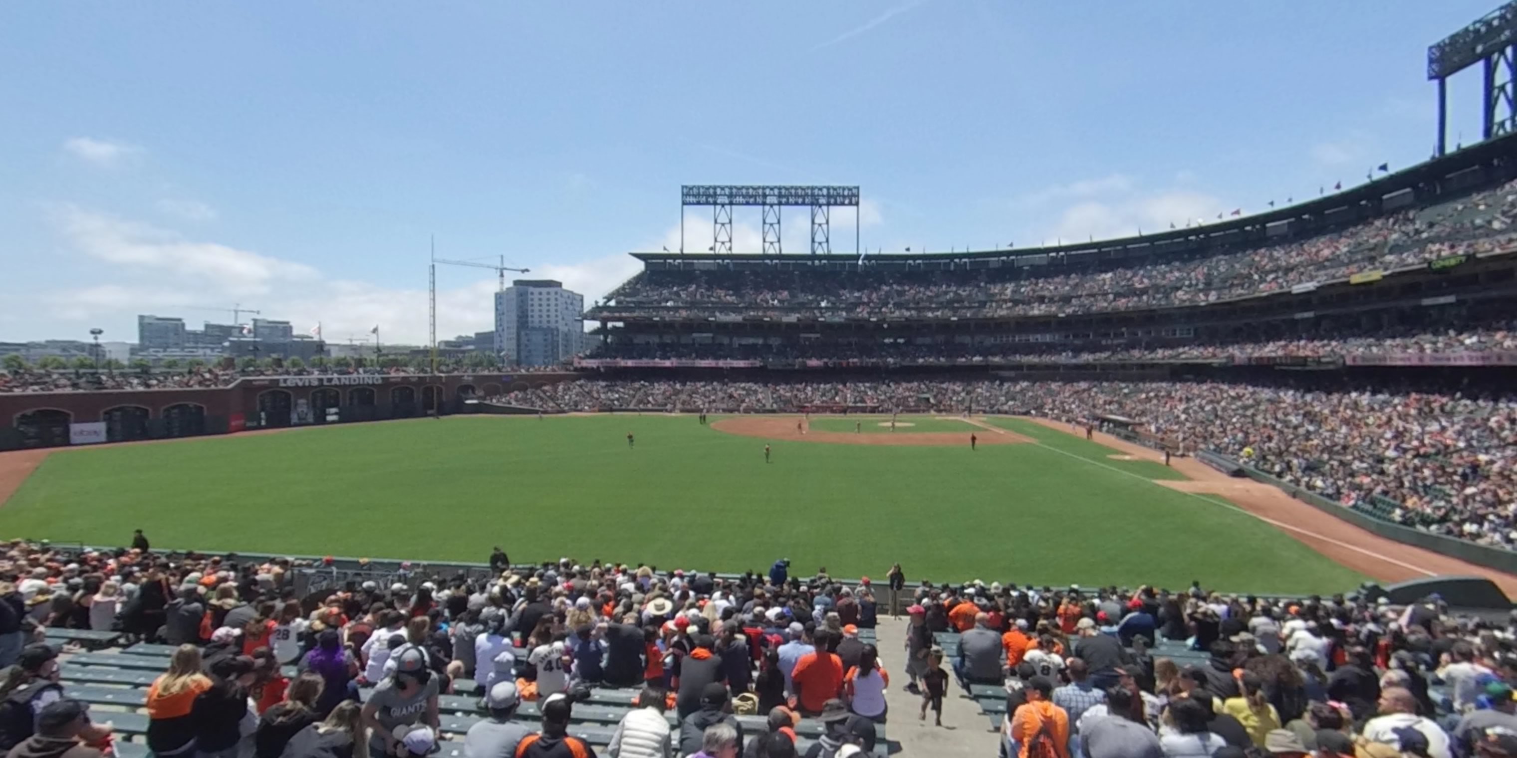 Section 135 at Oracle Park 