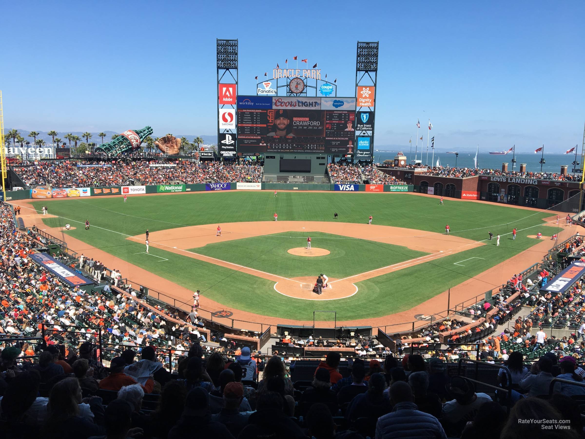 Section 216 At Oracle Park San Francisco Giants