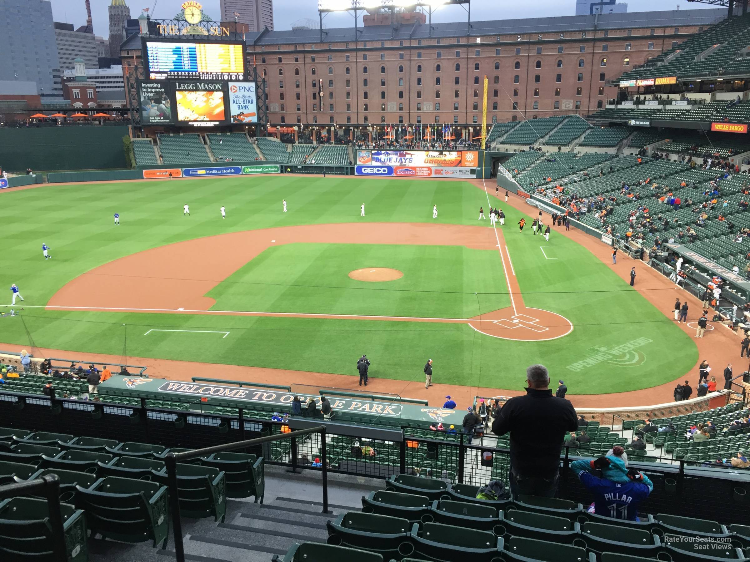 Orioles Park Seating Chart View