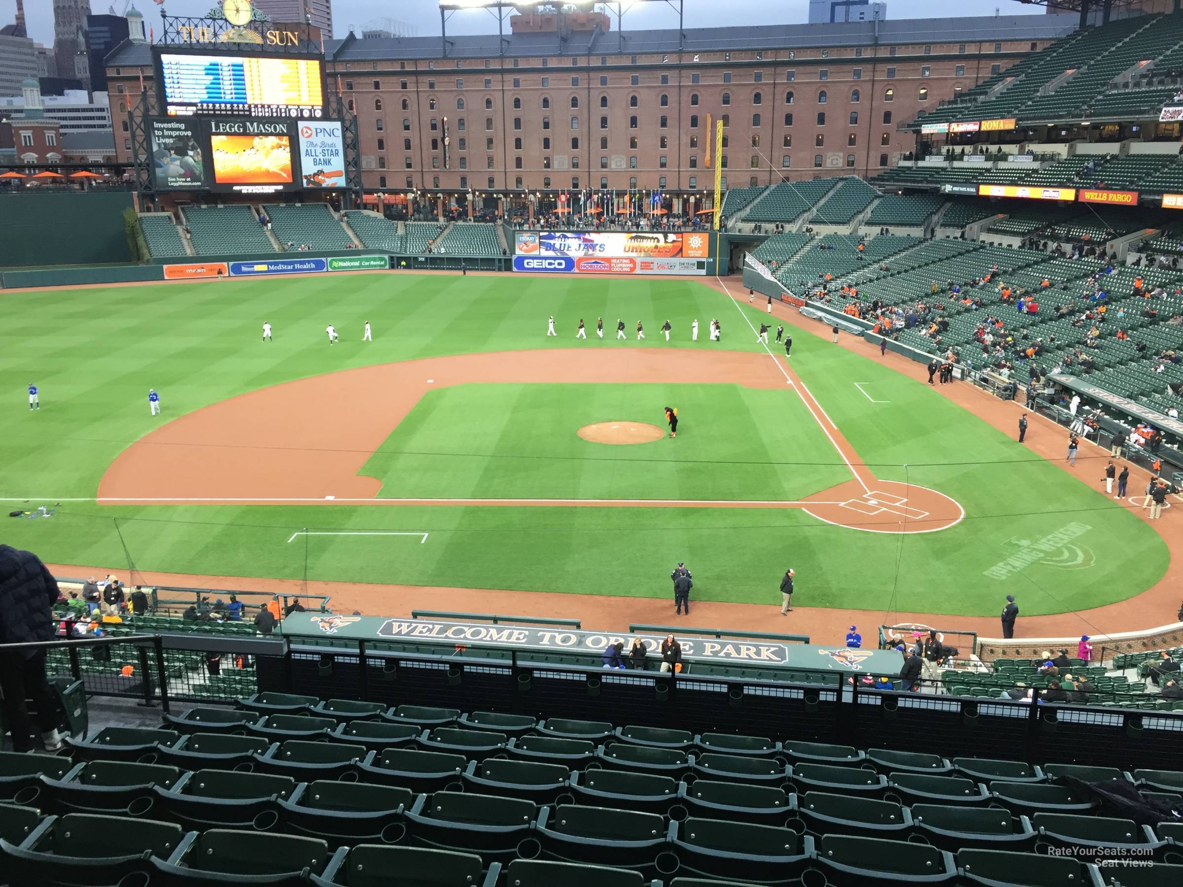 Section 246 at Oriole Park