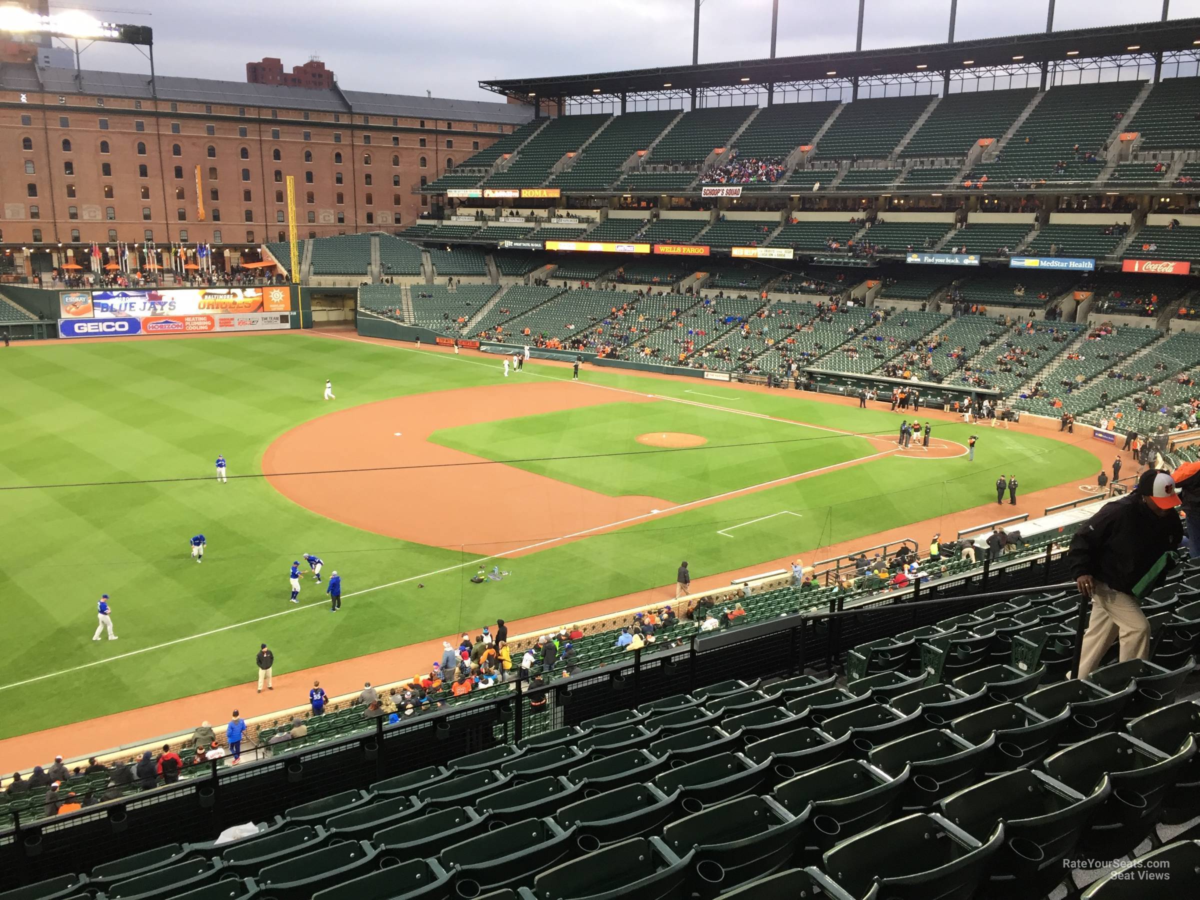 Section 258 at Oriole Park - RateYourSeats.com