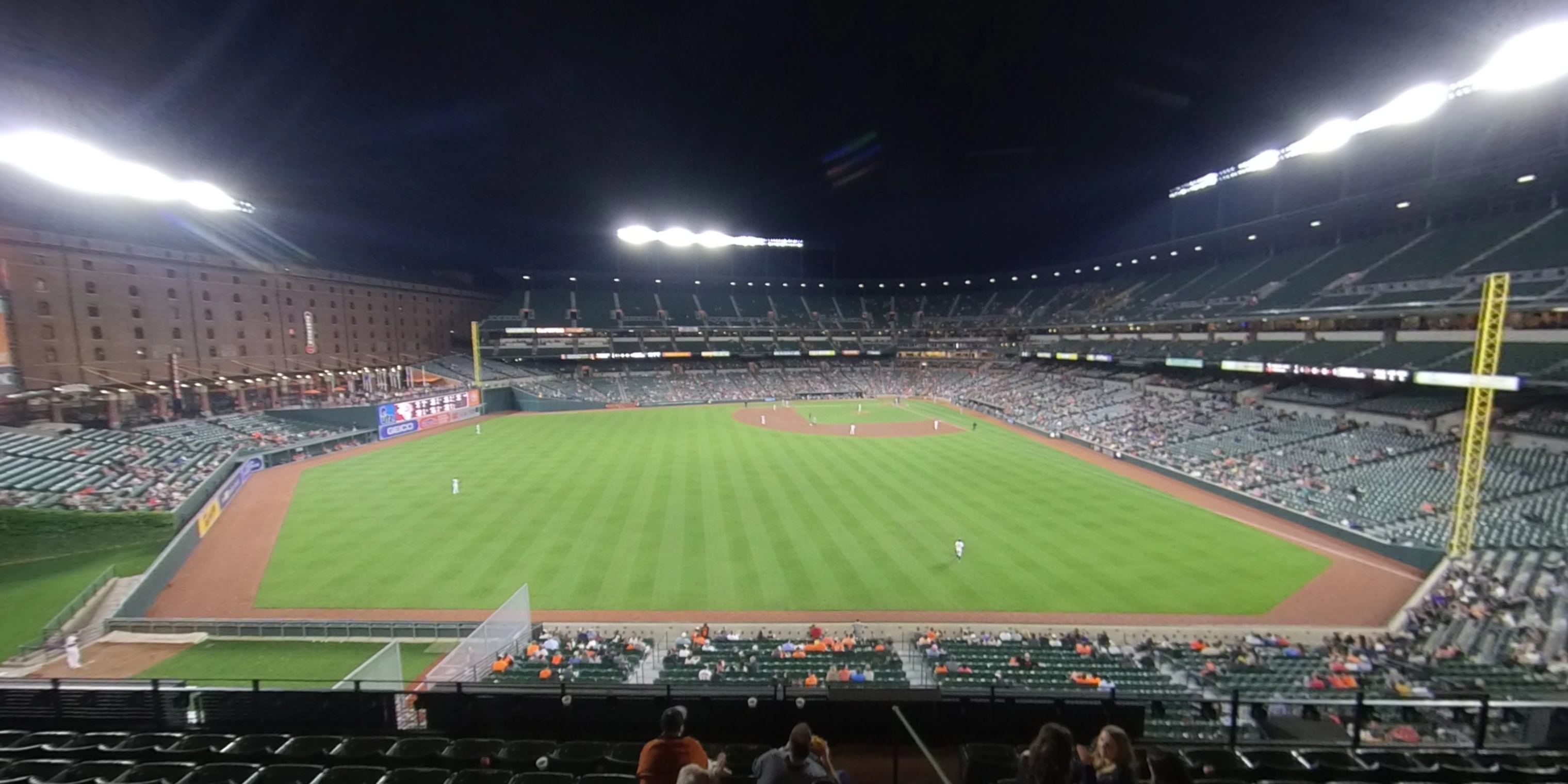 section 286 panoramic seat view  - oriole park