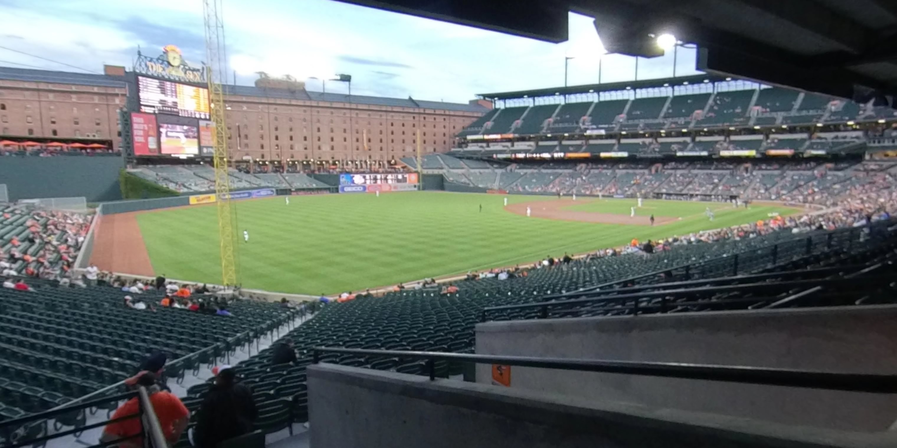 section 69 panoramic seat view  - oriole park