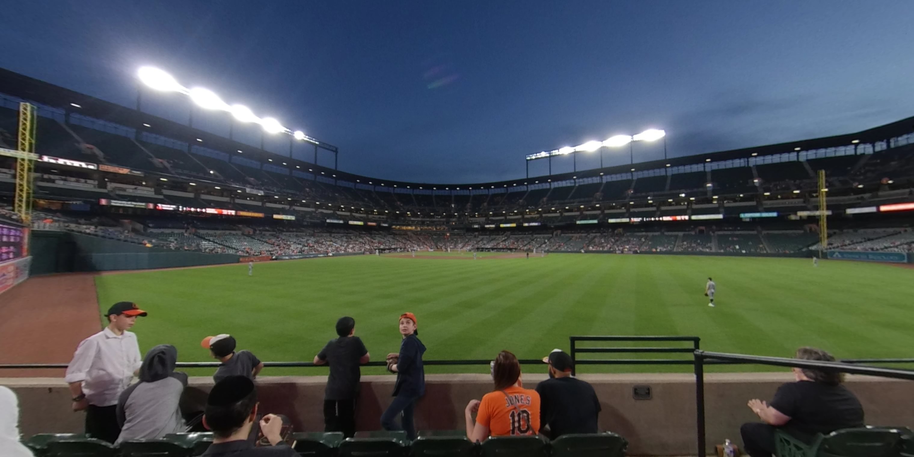 Section 92 at Oriole Park 