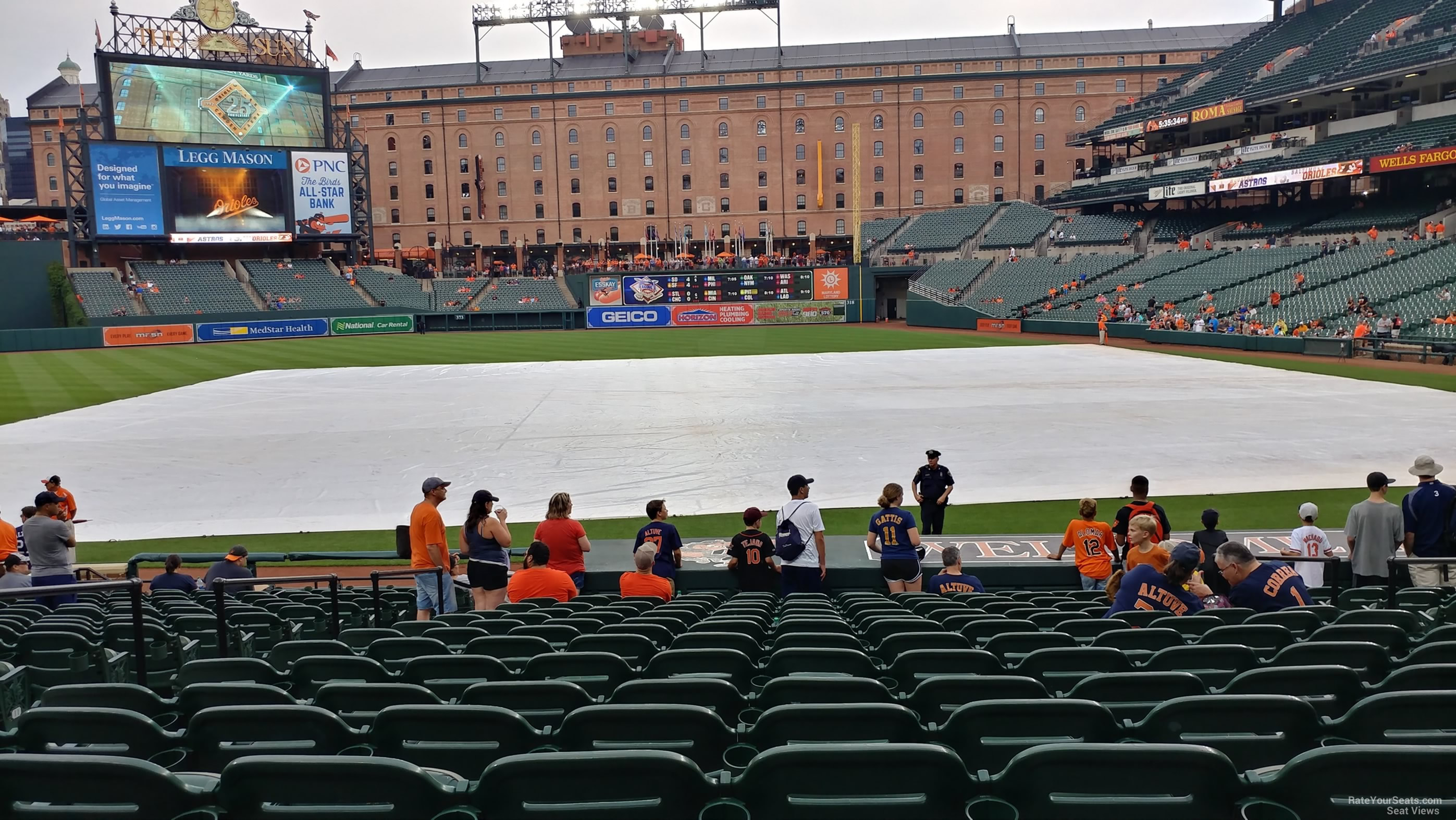 Section 52 at Oriole Park 