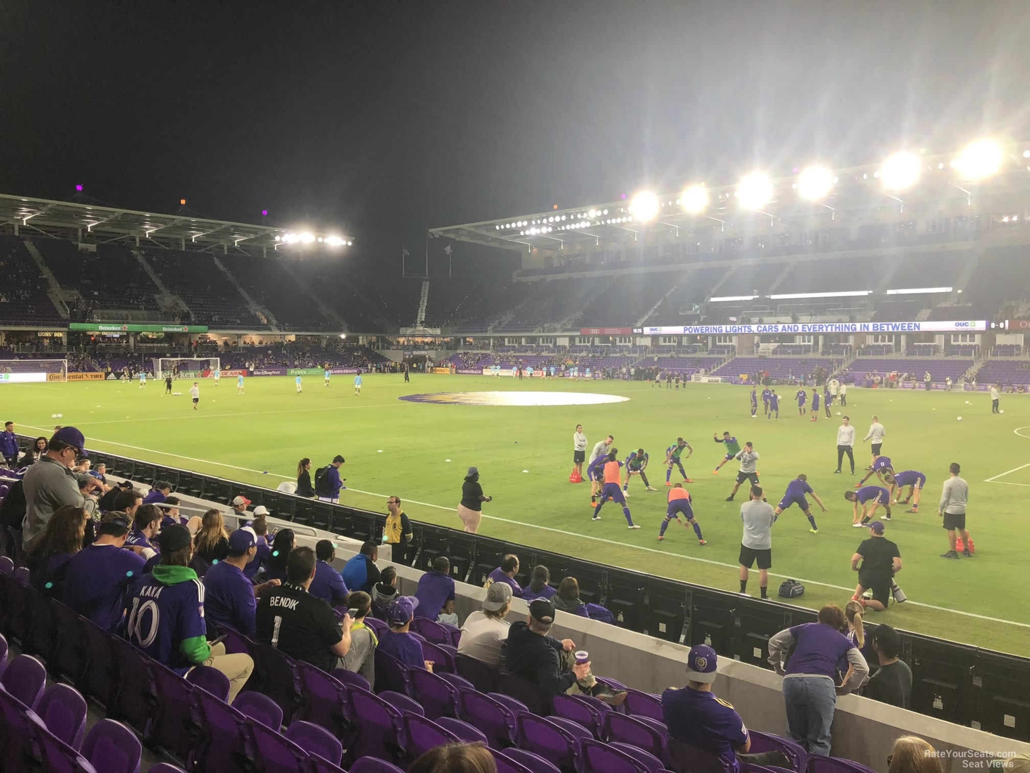 section 31, row n seat view  for soccer - exploria stadium